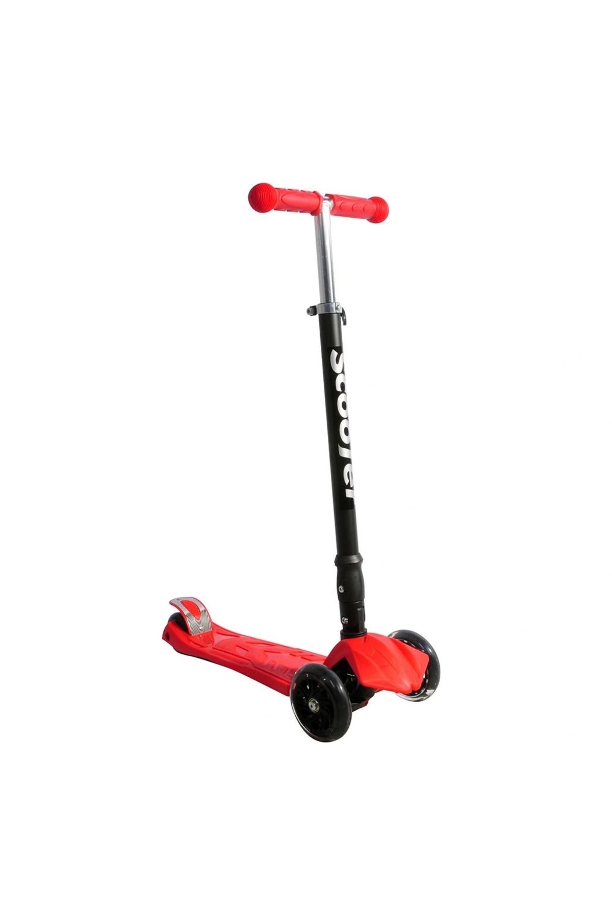 ShopNova Xslide Işıklı Tekerlekli Scooter-KIRMIZI