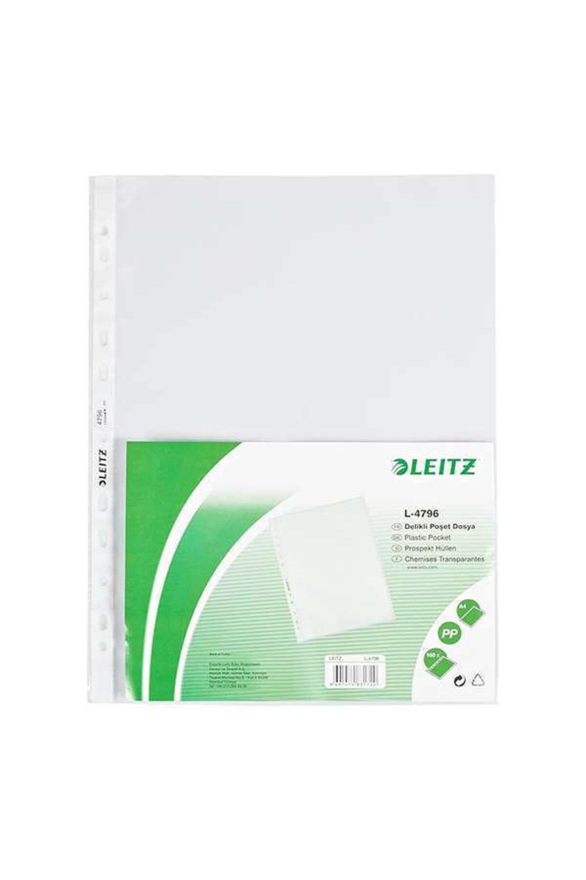 Leitz Poşet Dosya A4 Buzlu 100'lü Paket