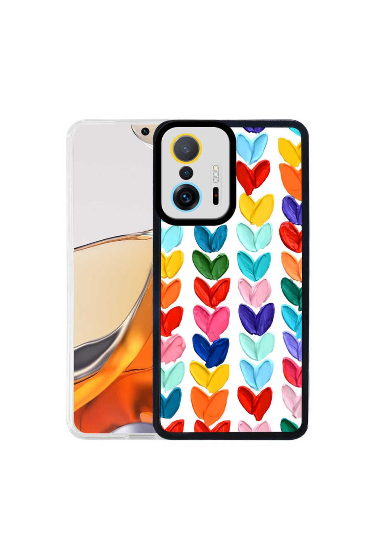 TECNOTREND Xiaomi Mi 11T/Mİ 11T Pro Uyumlu 5G Kılıf M-Fit Desenli Kapak