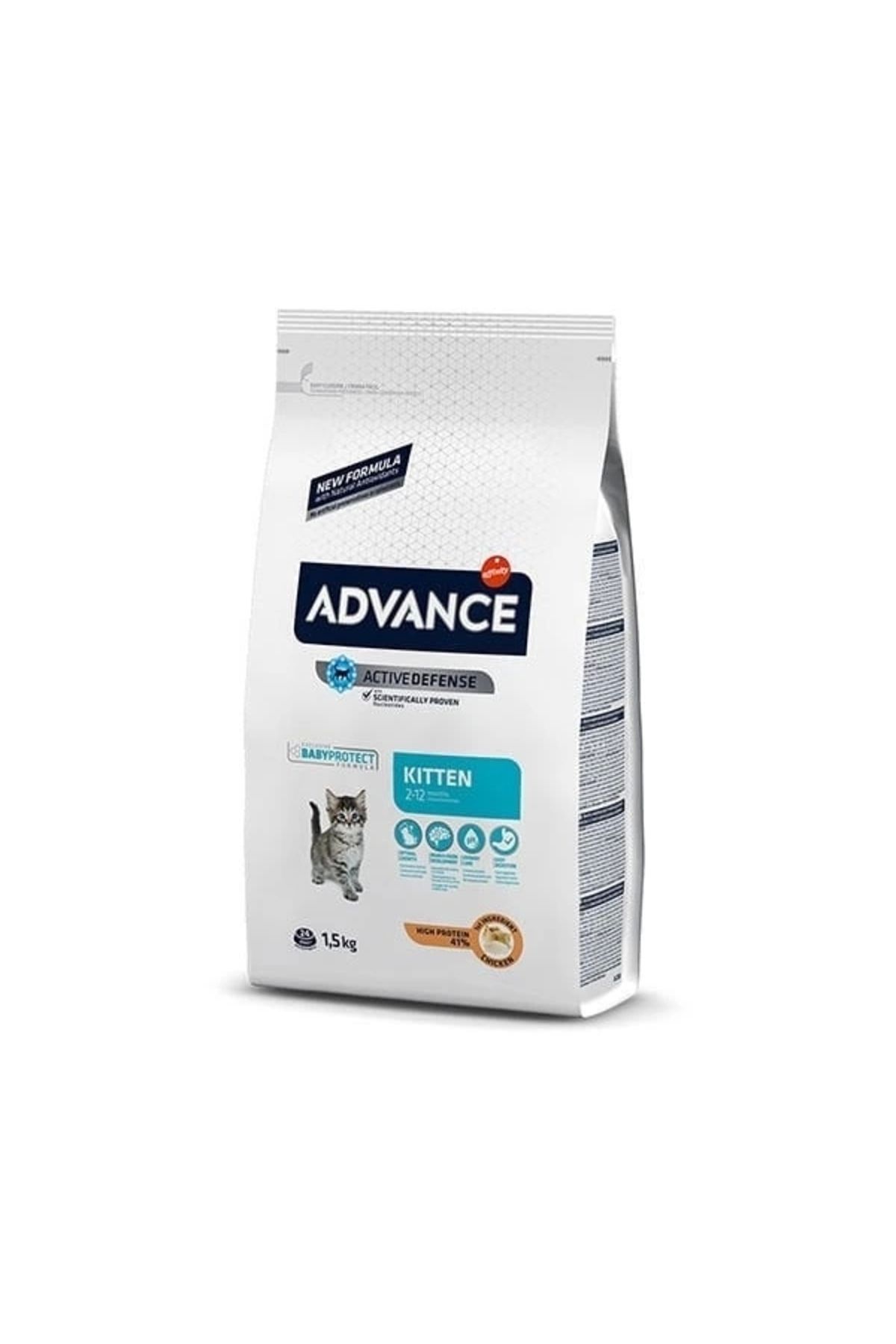 ShopNova Advance Kitten Tavuklu Yavru Kedi Maması 1.5 Kg