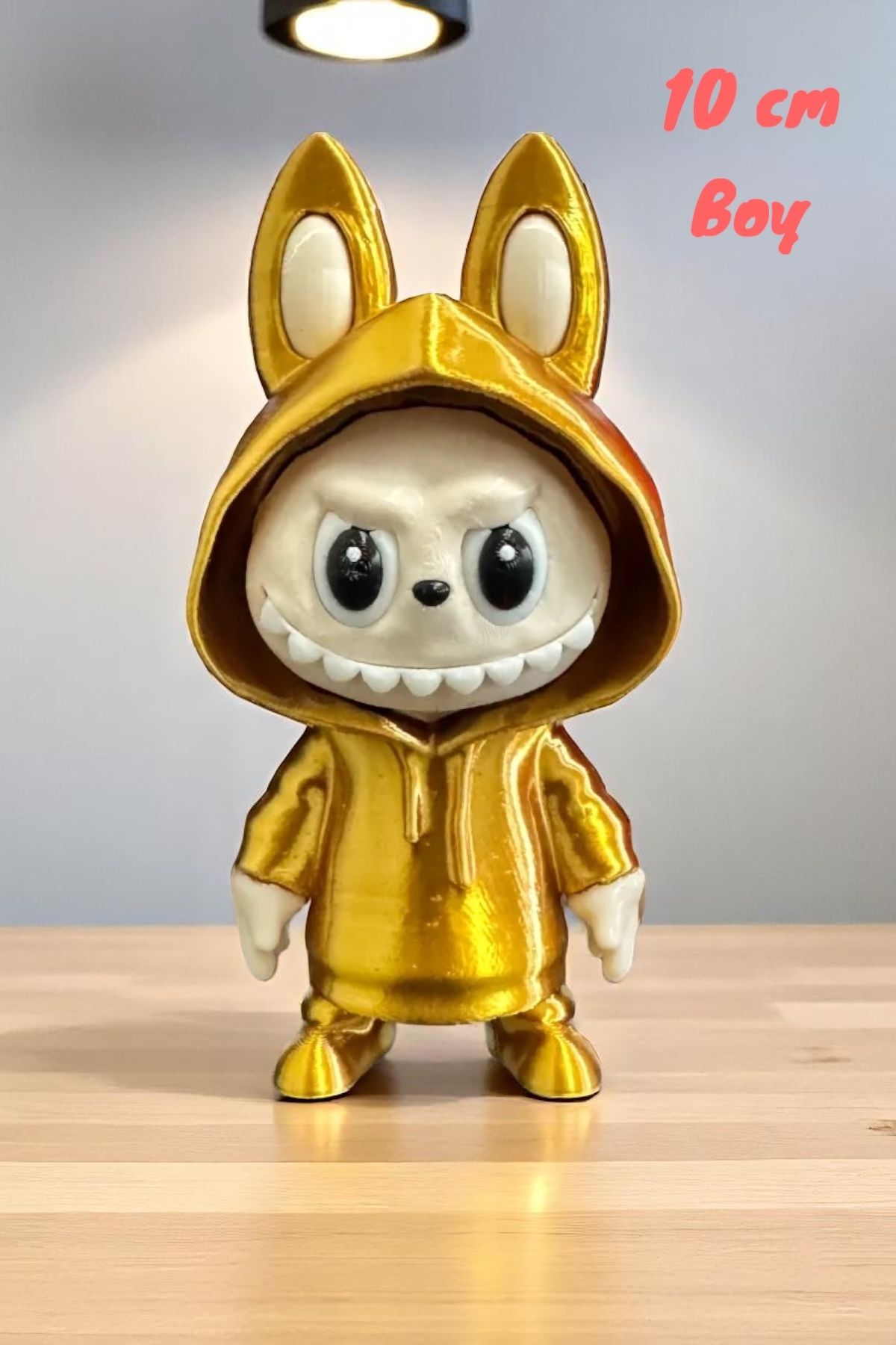 GiginGo Labubu Kapüşonlu Figür 10cm - Labubu Figür