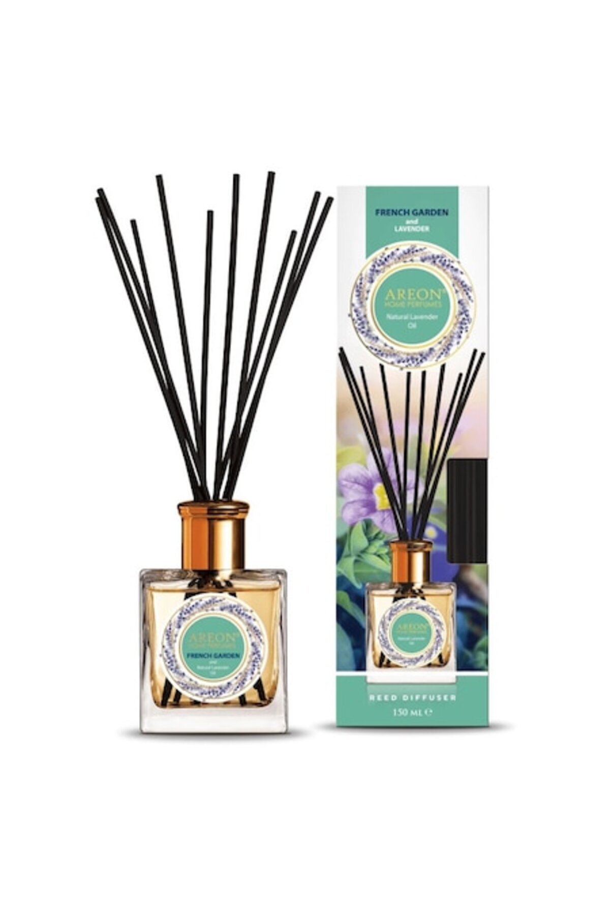 Areon Odorizant Betisoare Areon Home Parfum, French Garden & Lavanda Ulei, 150ml - One Size