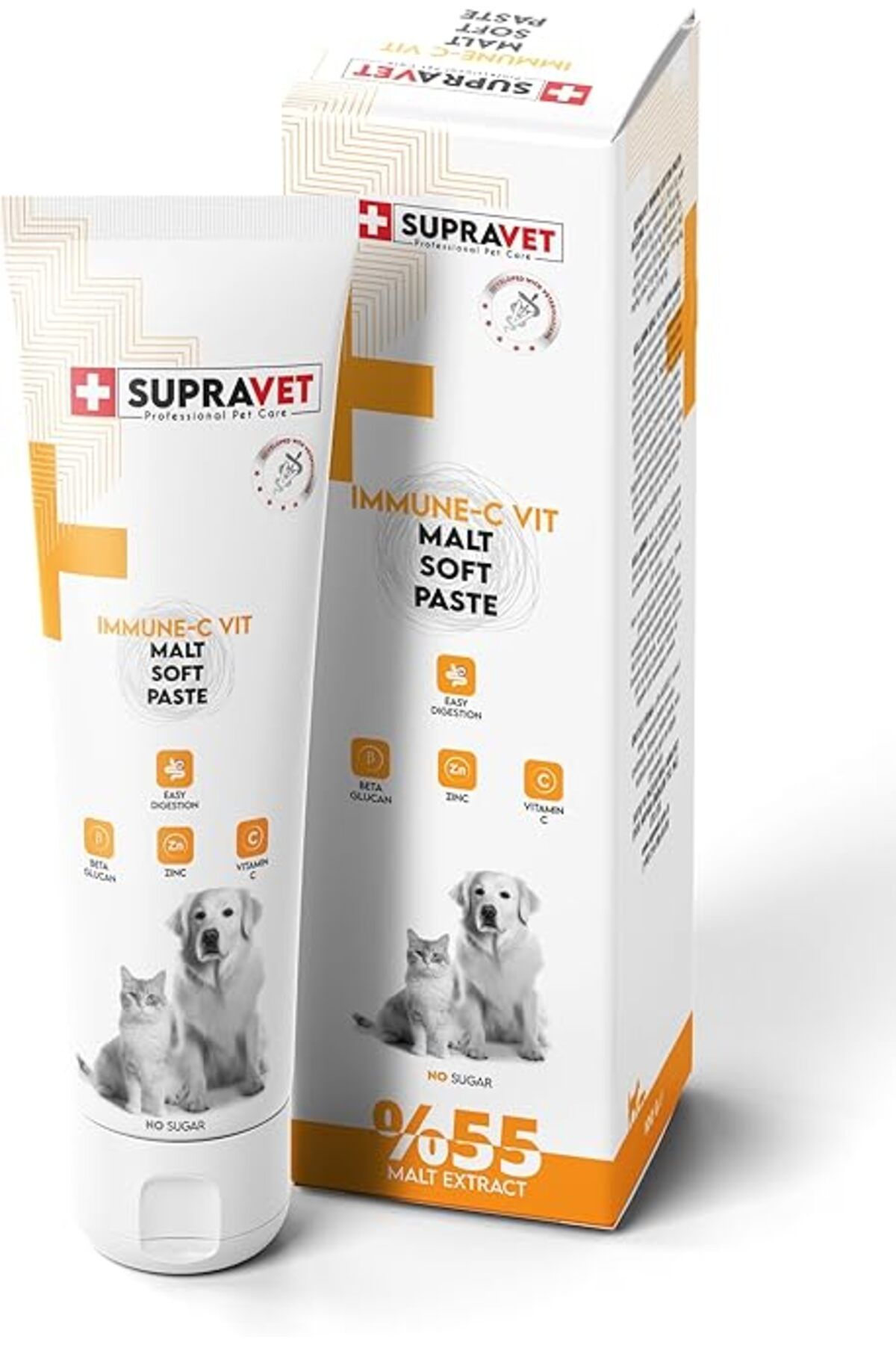 Orqinel Supravet Immune C Kedi Ve Köpek Malt Paste 100 gr