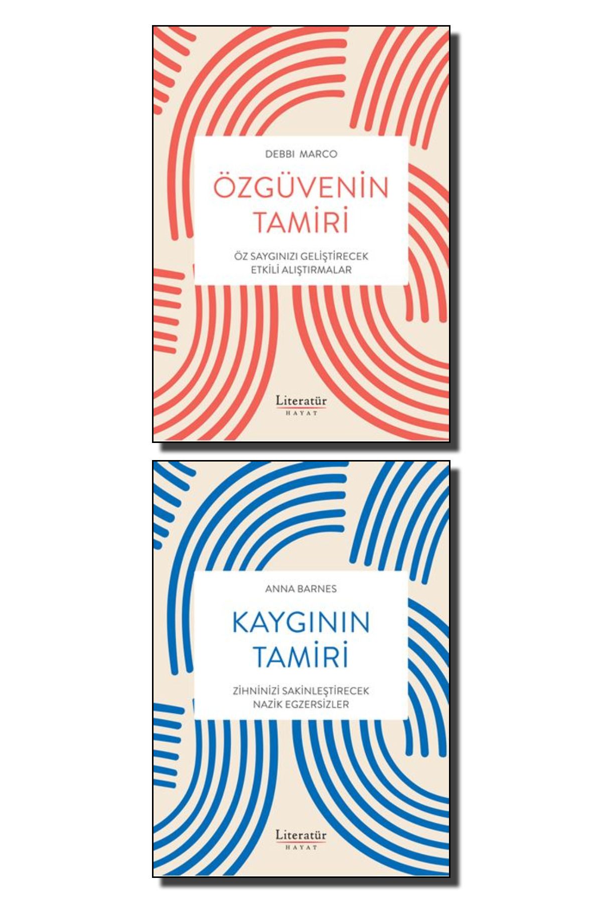 Literatür Yayıncılık Özgüvenin Tamiri - Kaygının Tamiri Set 2 Kitap
