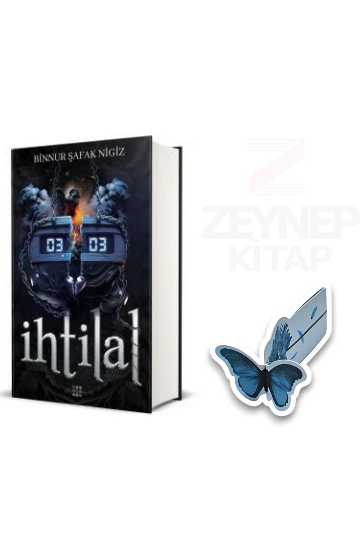 Dokuz Yayınları İhtilal 2 Zede(CİLTLİ) Binnur Şafak Nigiz(Özel Tasarım Kelebek Ayraç Hediye)