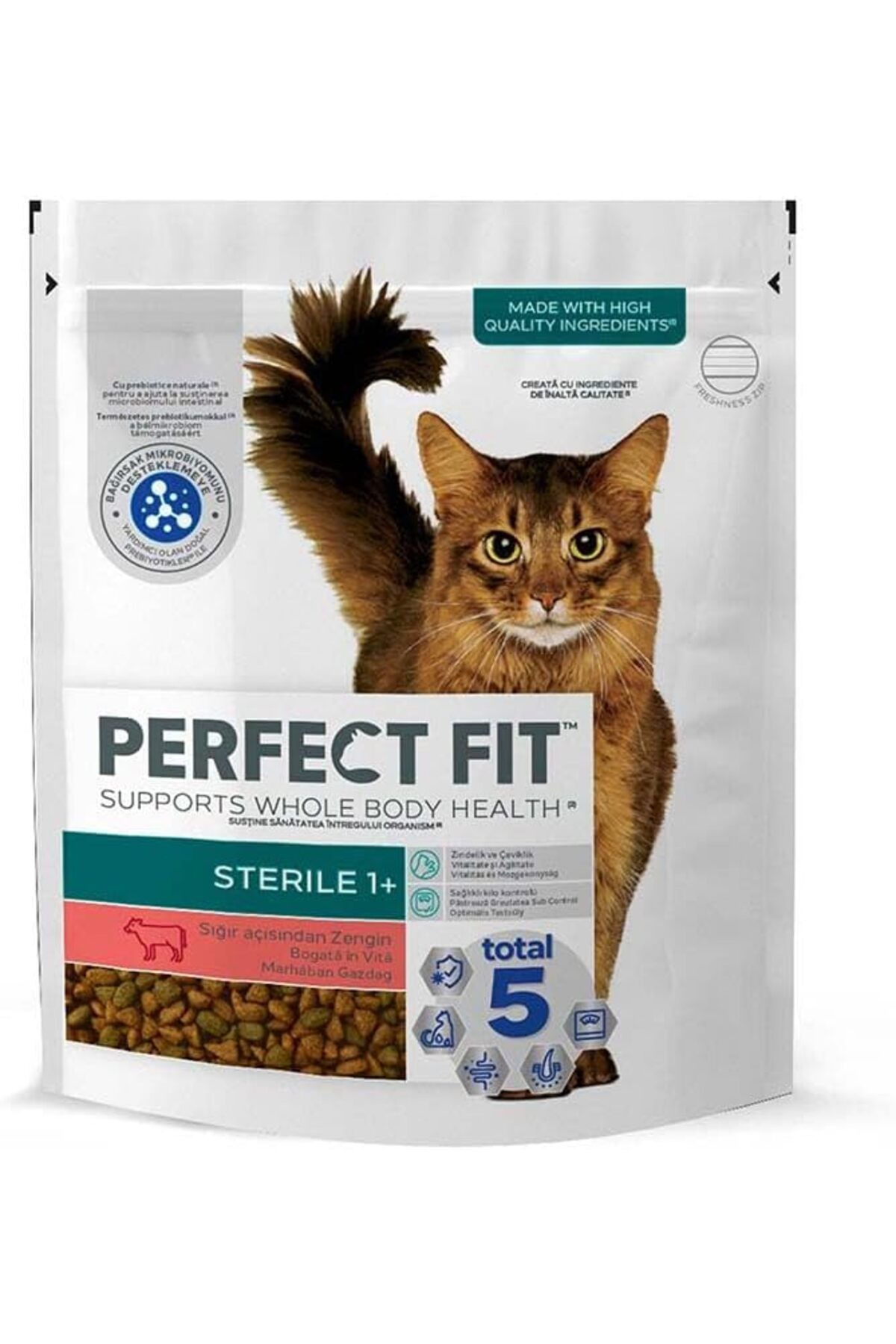 Orqinel Perfect Fit Kısır Yetişkin Sığırlı Kuru Mama 750G