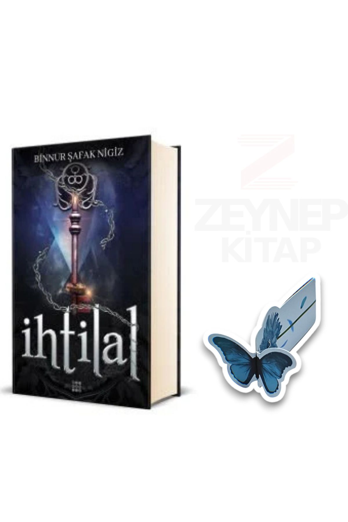 Dokuz Yayınları İhtilal 3 Zerda(Ciltli) Binnur Şafak Nigiz(Özel Tasarım Kelebek Ayraç Hediye)
