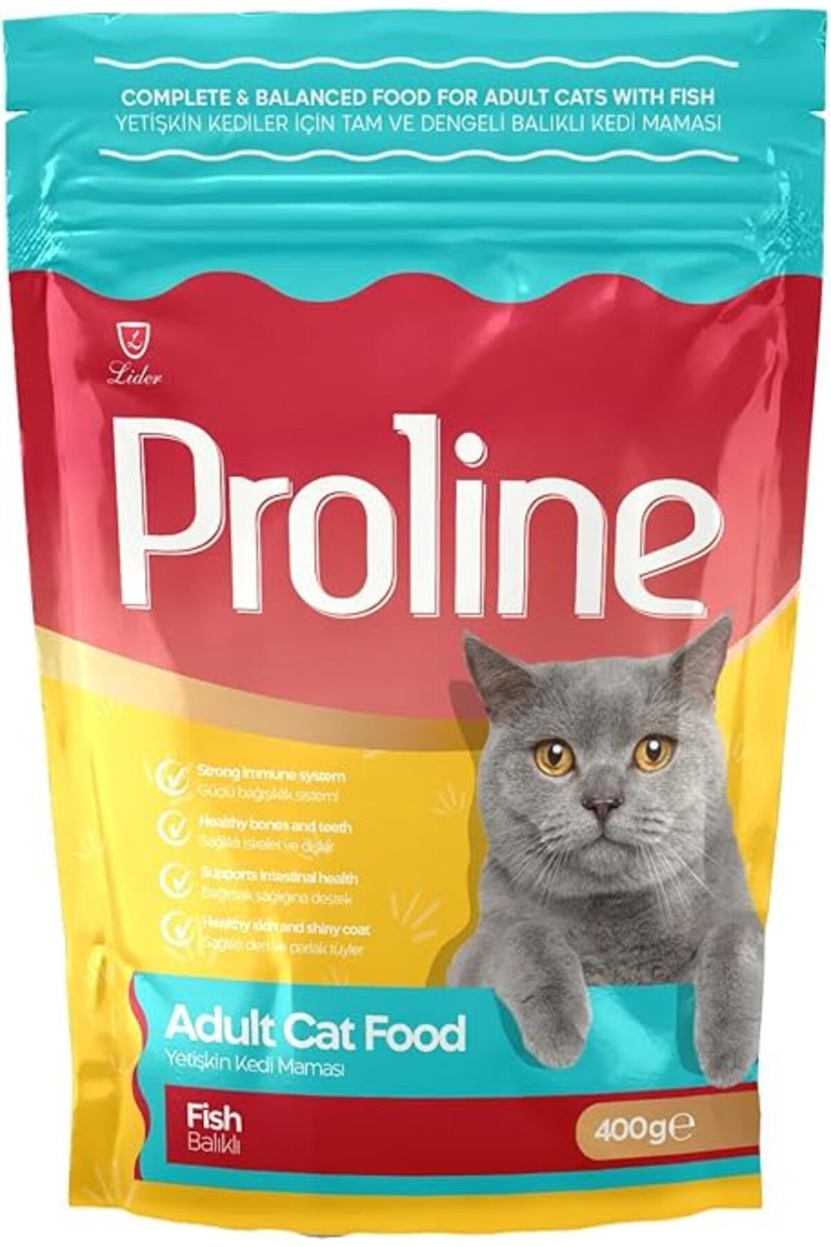 PROLINE Yetişkin Kedi Maması Balık Ve Pirinç 0.40 Kg