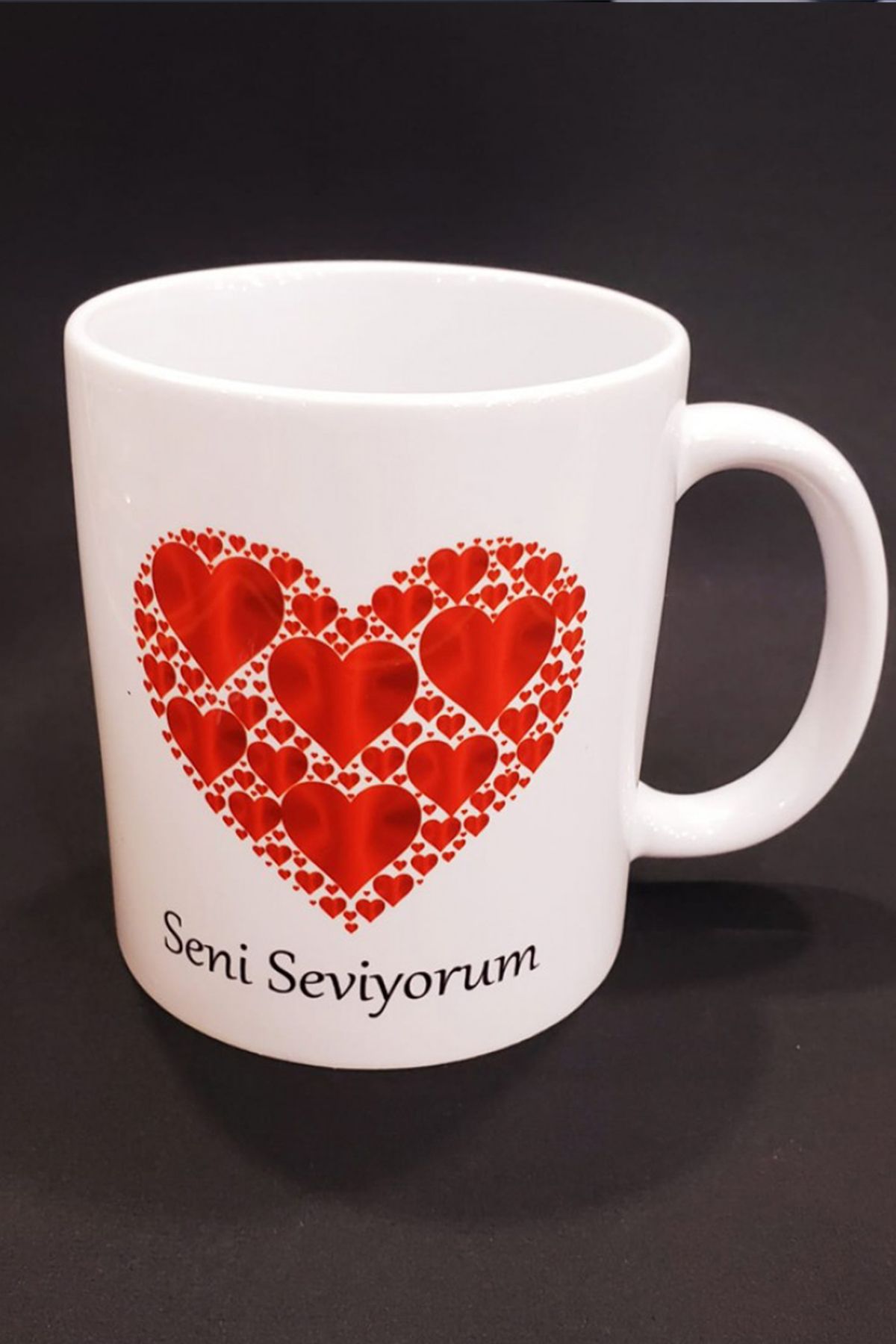 CİYU TİCARET Seni seviyorum kupa bardak baskılı kupa bardak hediyelik