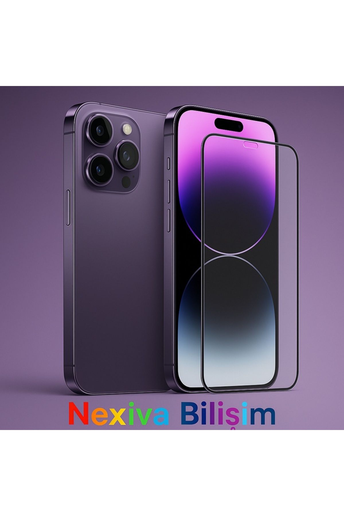 nexiva İphone 14 Pro Max Şeffaf Ekran Koruyucu