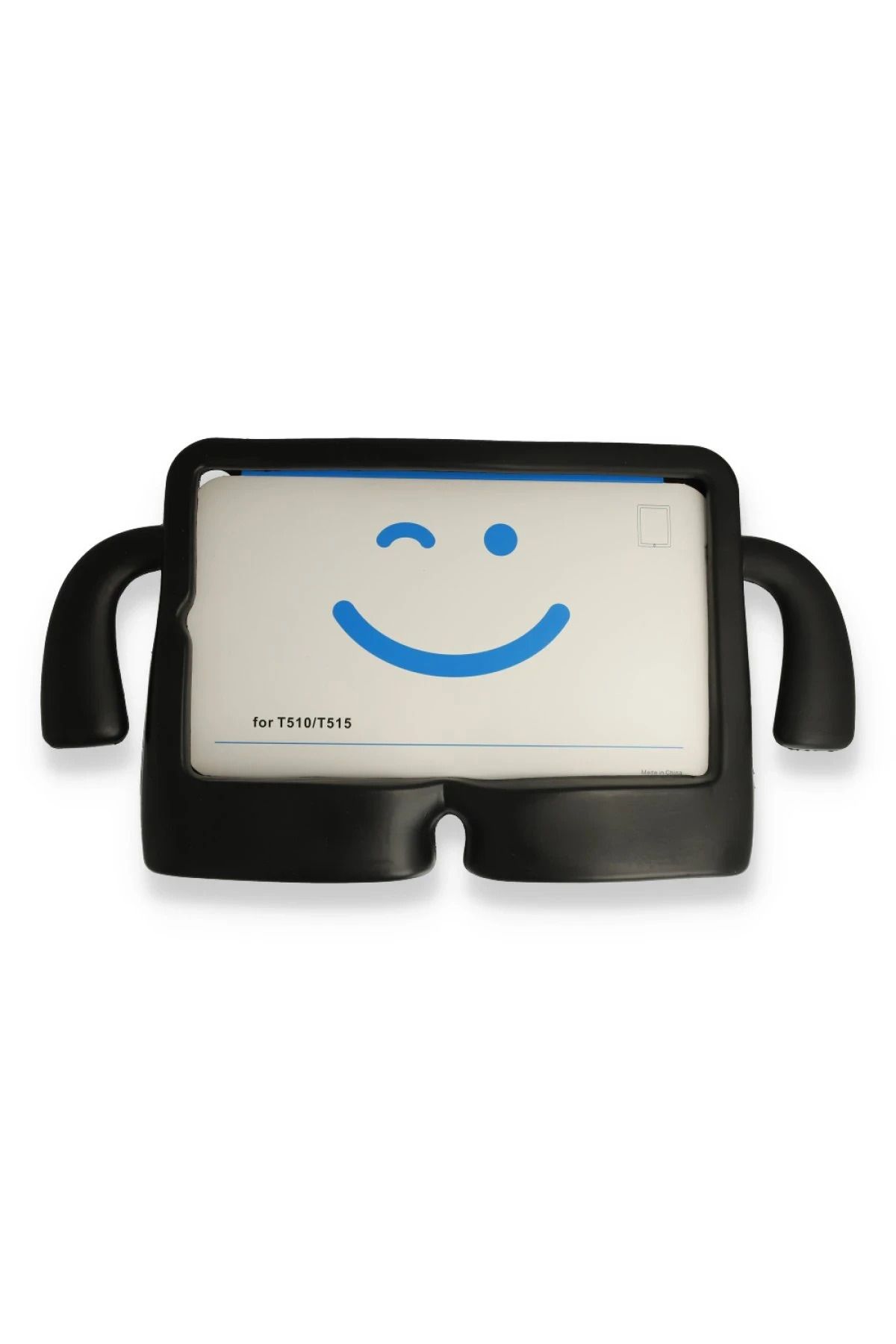NewFace iPad 2022 10.9 (10.nesil) Kılıf Karakter Tablet Silikon - Siyah GLSTD