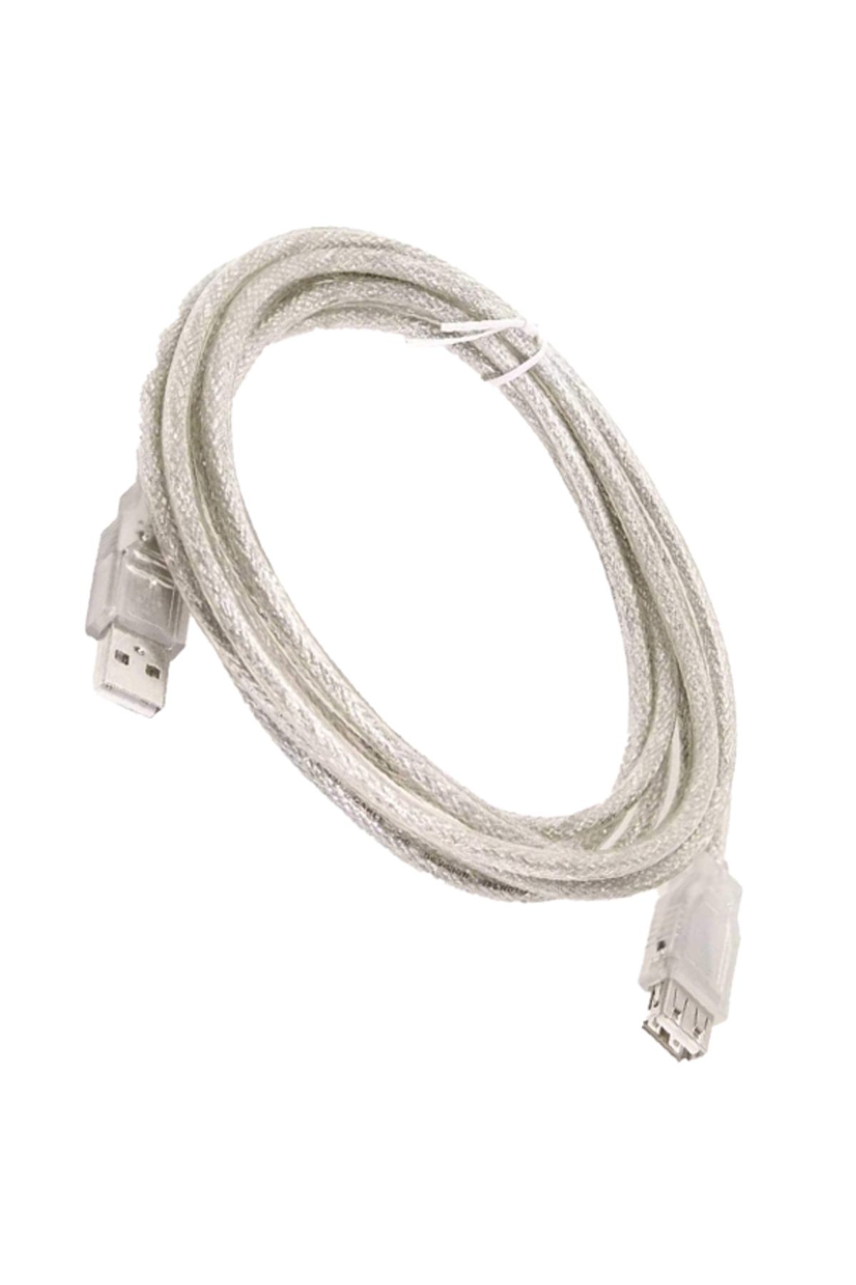 Zayla USB UZATMA KABLO 47 CM ŞEFFAF (5165)