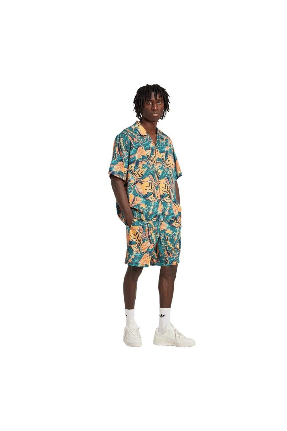 adidas Erkek Çok renkli Şort FLORAL SHORT KB8370
