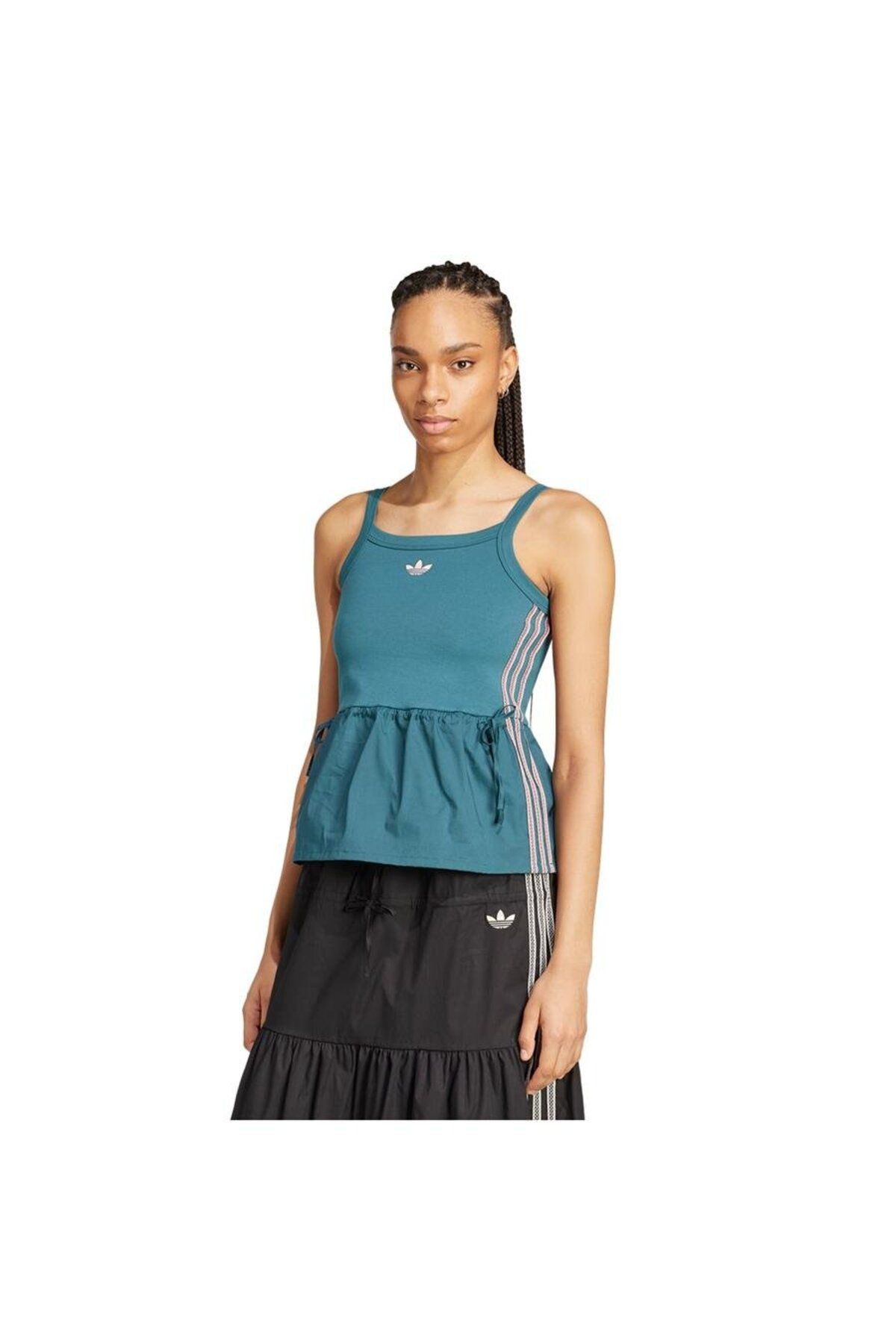 adidas Kadın Yeşil Atlet TOP KC0766