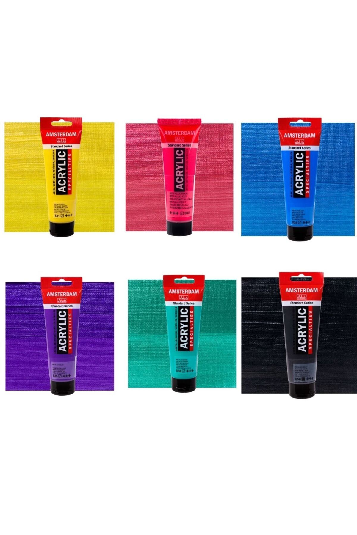 Amsterdam Akrilik Boya 120ml Yeni Renkler