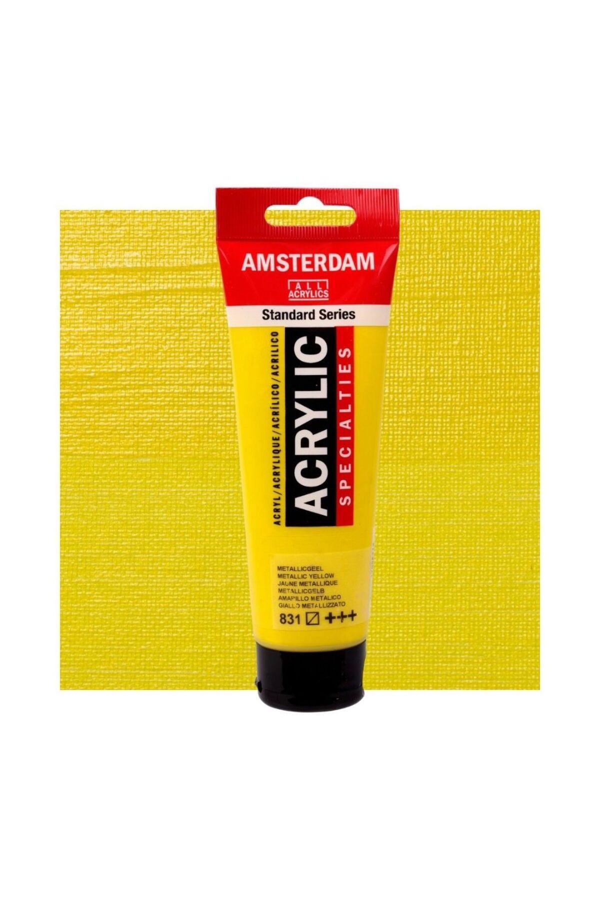 Amsterdam Akrilik Boya 120ml Yeni Renkler 831 Metallic Yellow