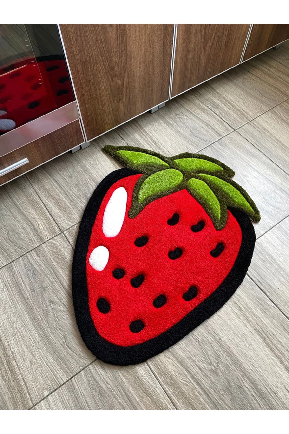 Home Çilek El Yapımı Tufting Halı