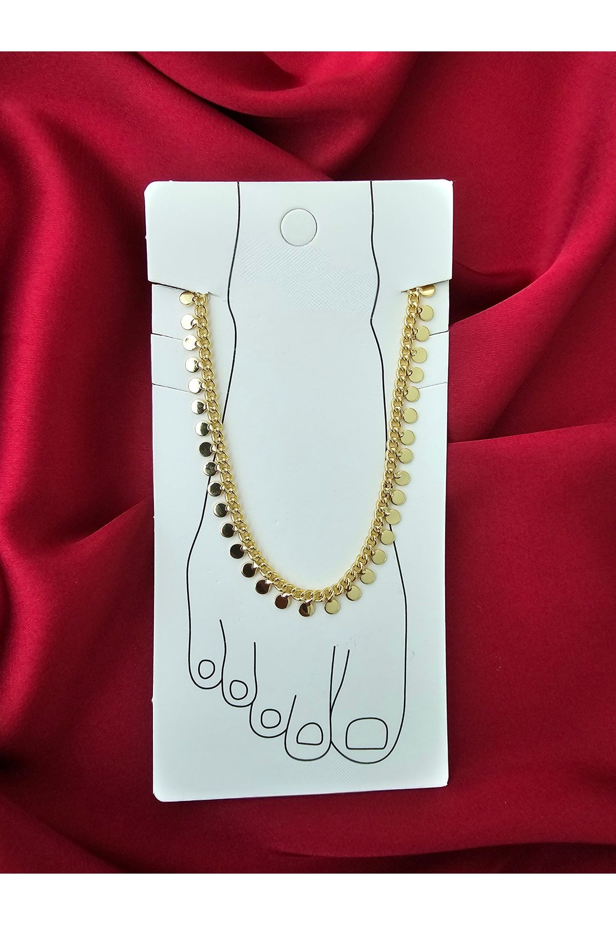 Zivazer Store Kadın çelik kararmaz halhal
