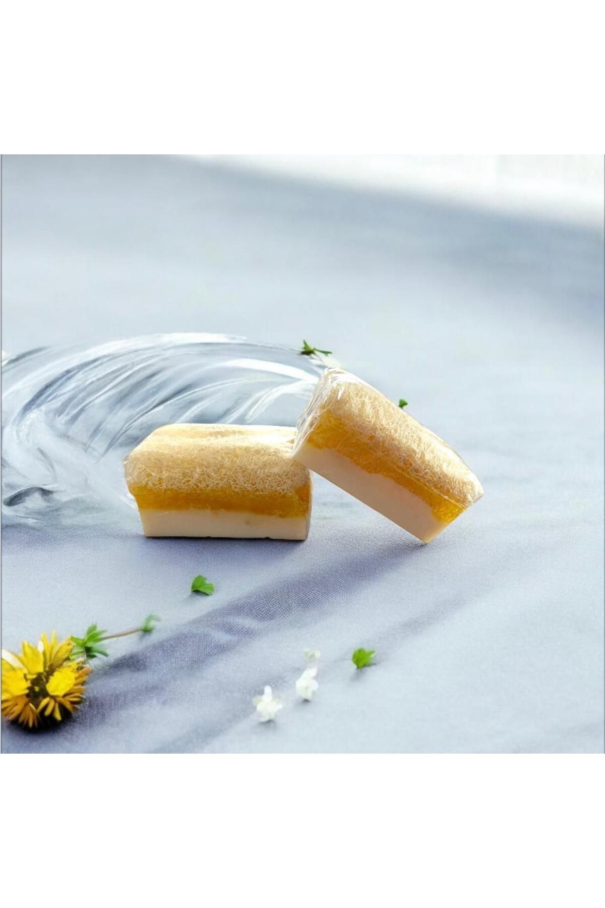 ALJEN ORGANİC Doğal Kabak Lifli Papatya Sabunu 130 gr (1 ADET)