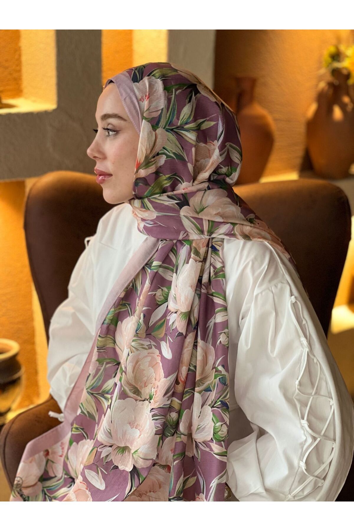 Modakaşmir-Seta Pattern Lina Shawl 2