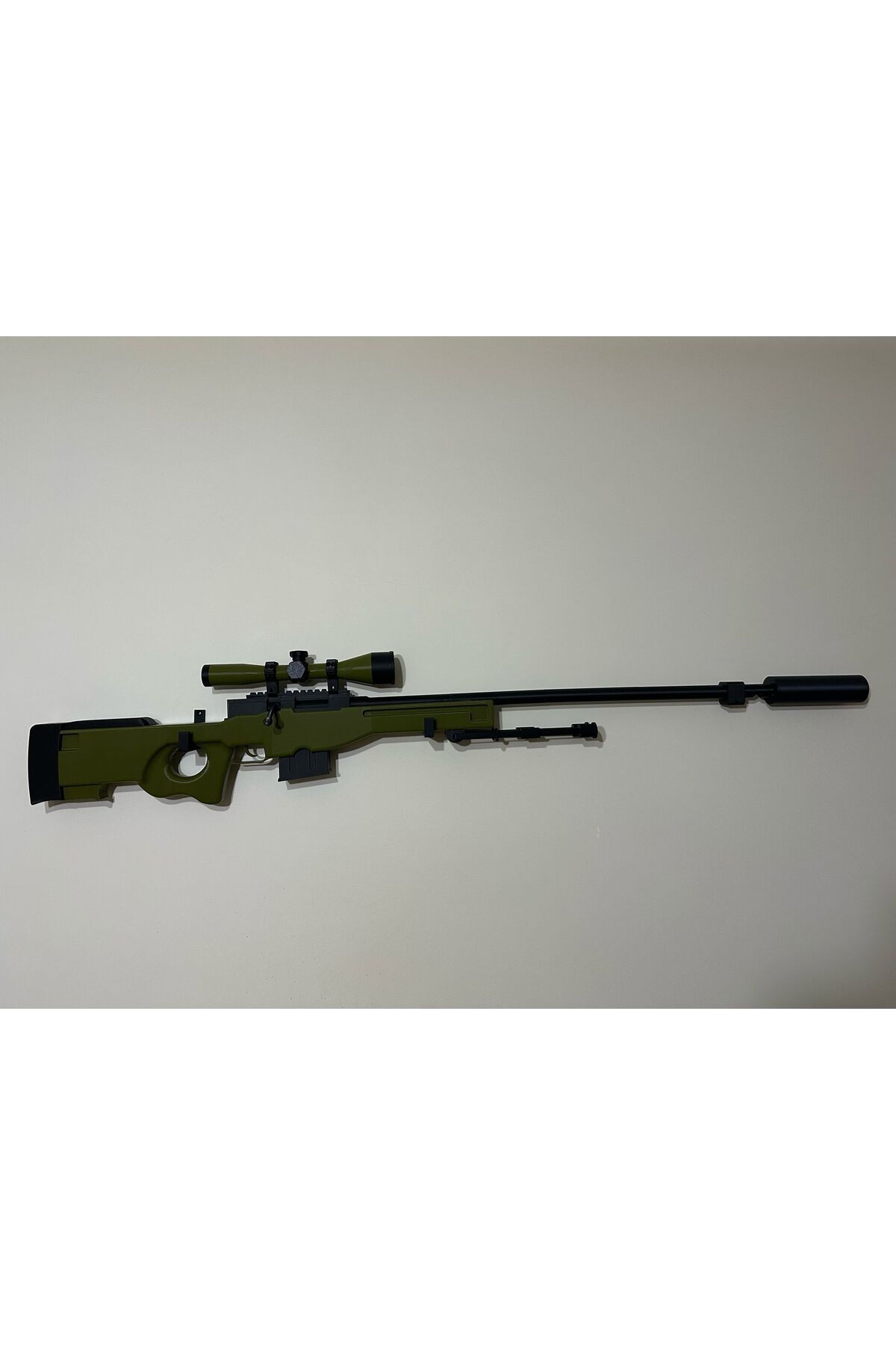 SOFT AWP Keskin Nişancı Tüfeği Oyuncağı – 3D Baskı Dekoratif Duvar Oyuncağı & Cosplay Objesi
