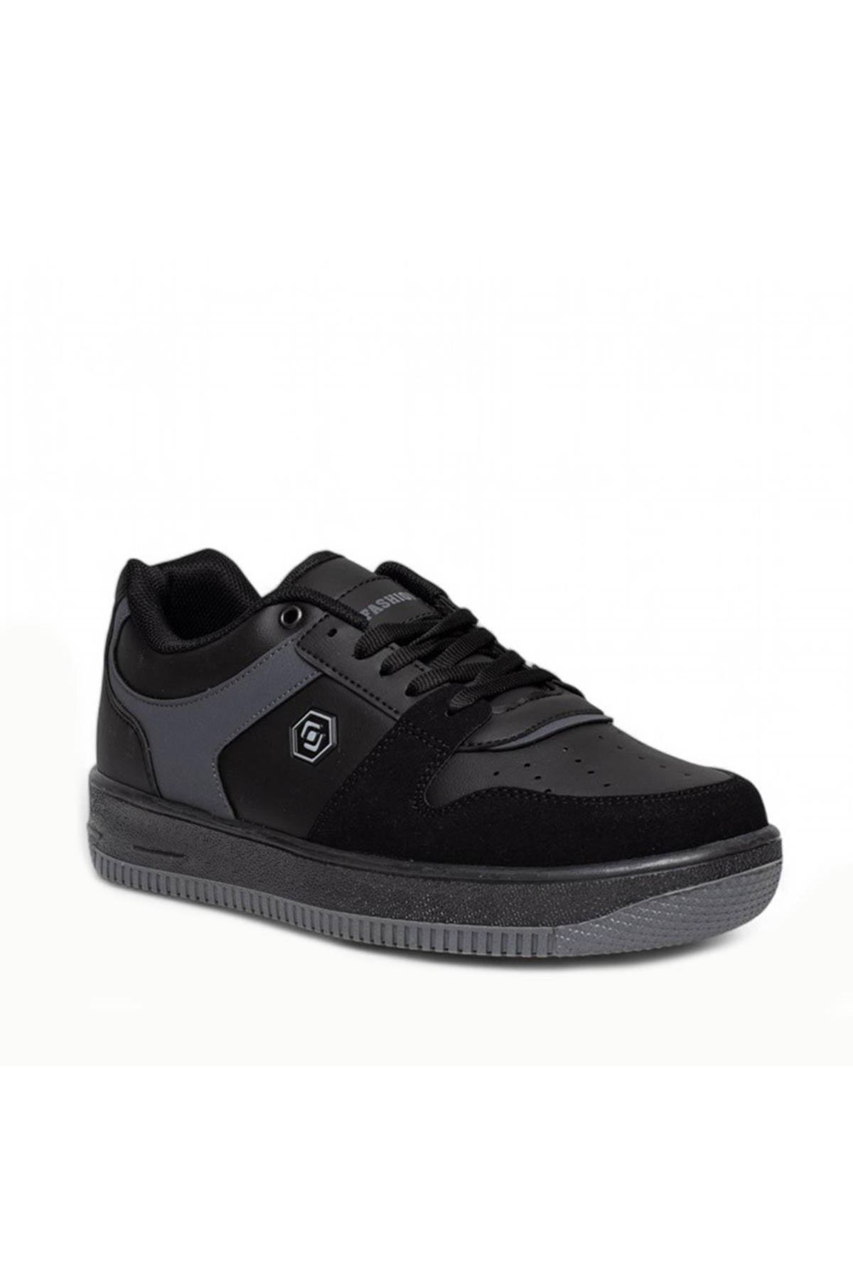 Elit 474 Siyah Günlük Erkek Sneaker