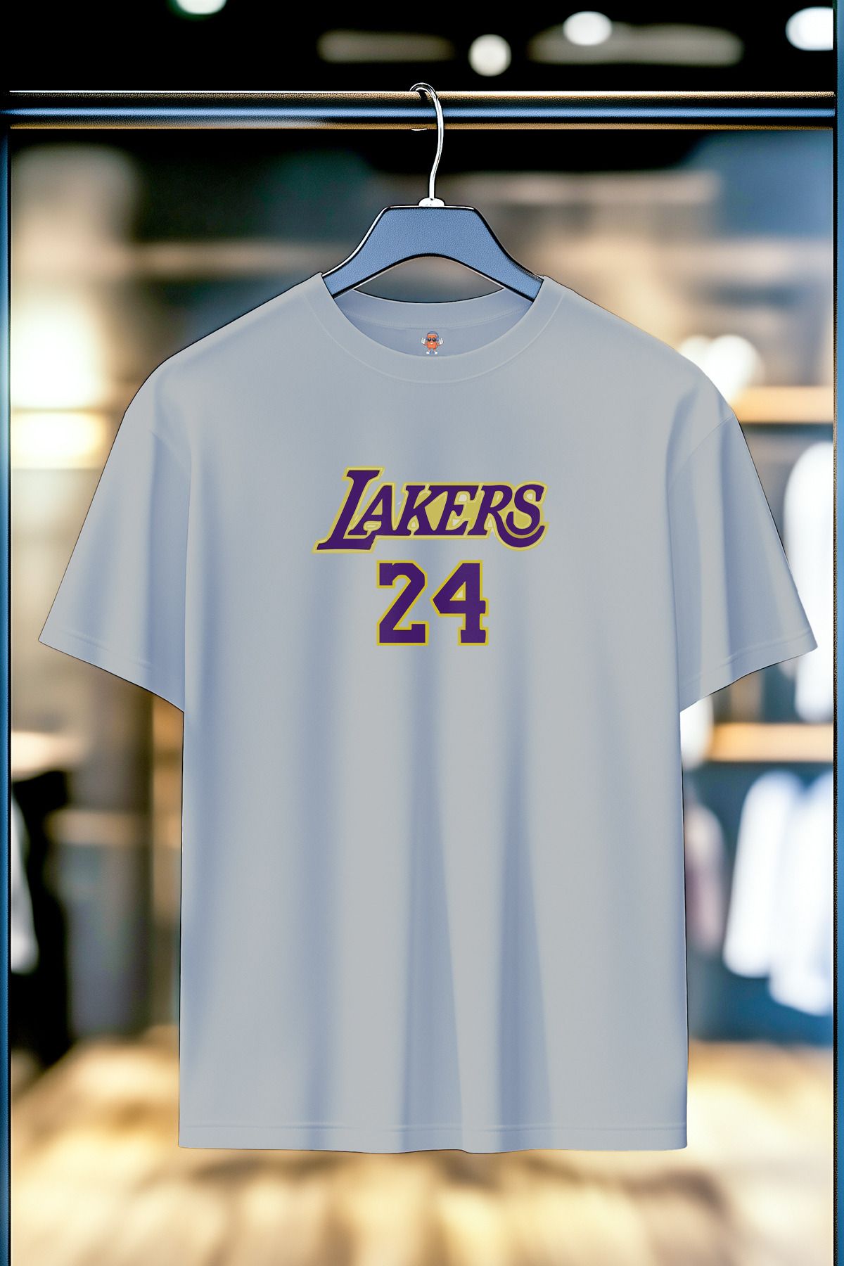 BookOrBook Kobe 24 %100 Pamuk Premium Kalite Sırt Baskılı T-Shirt