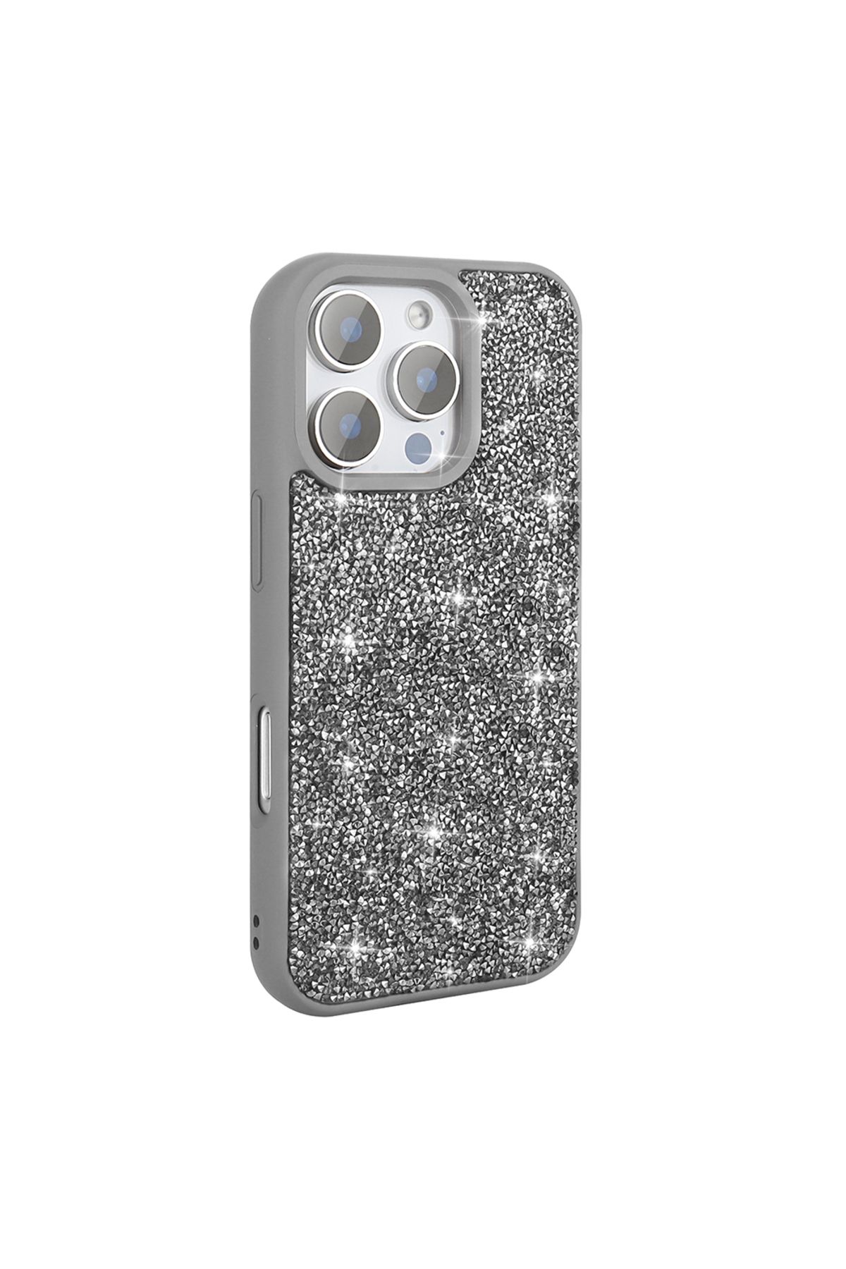 dream case İPhone 16 Pro Max Parlak Taşlı Kılıf