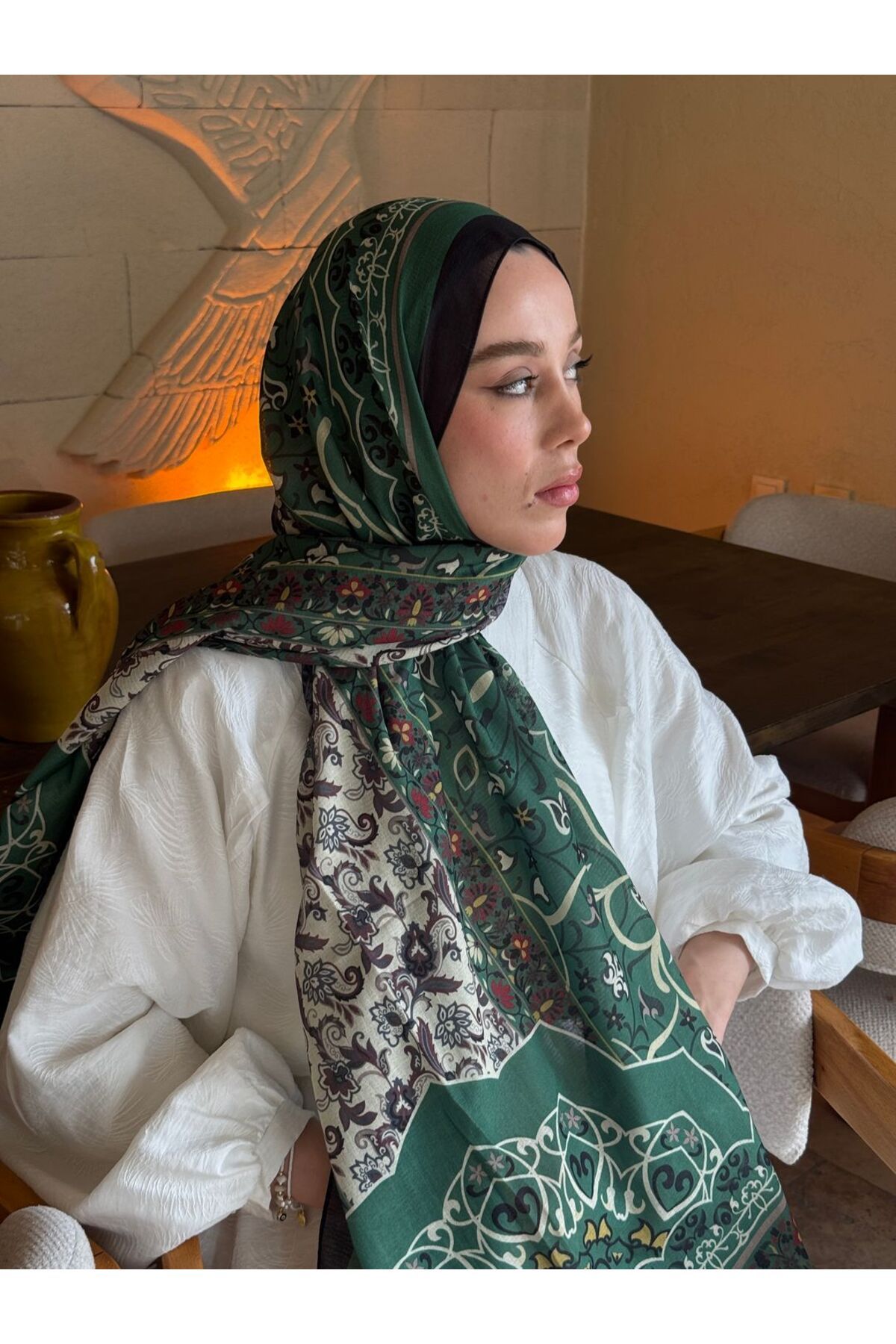 Modakaşmir Pıtrak Desen Lina Şal