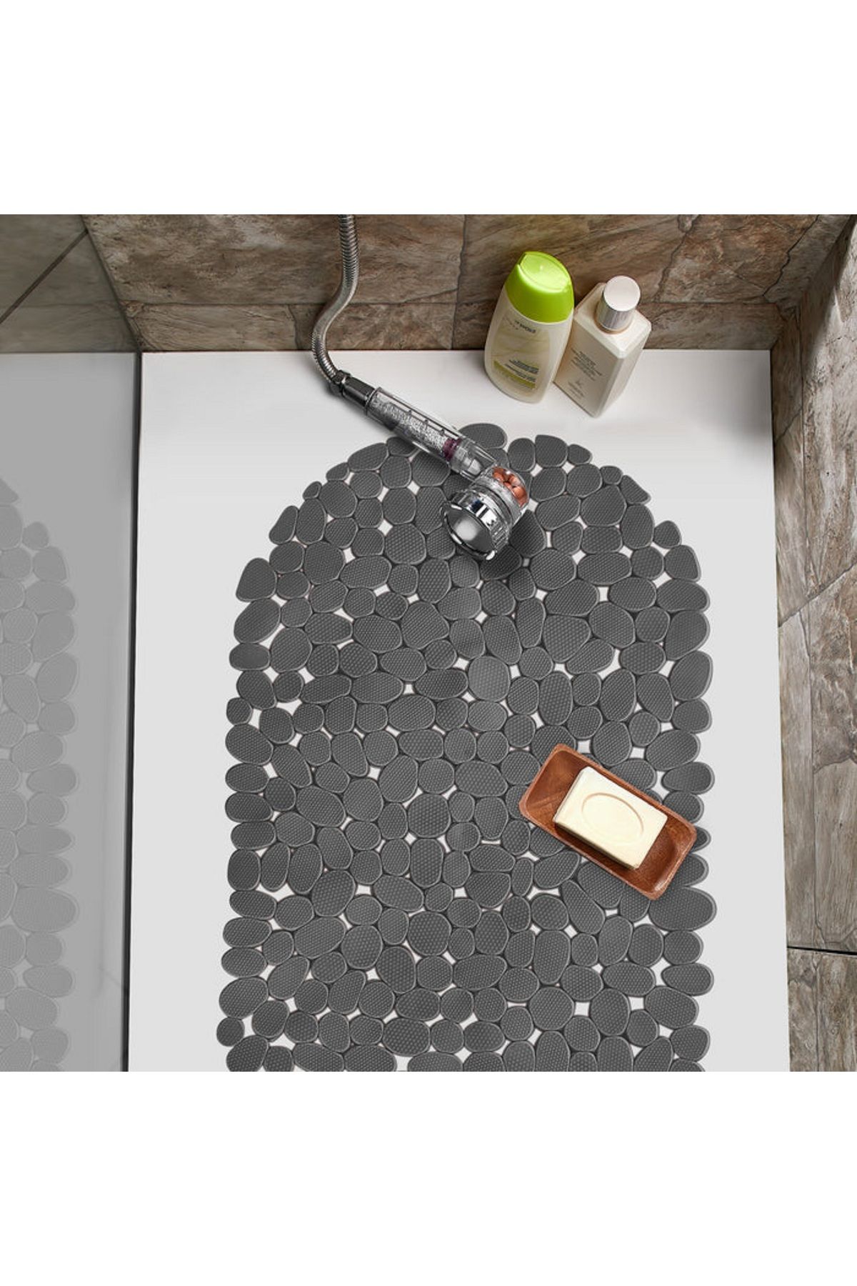 MAİN SHOP Banyo Duş Ve Küvet Kaydırmazı Vantuzlu Paspas 34x68 Cm M-130