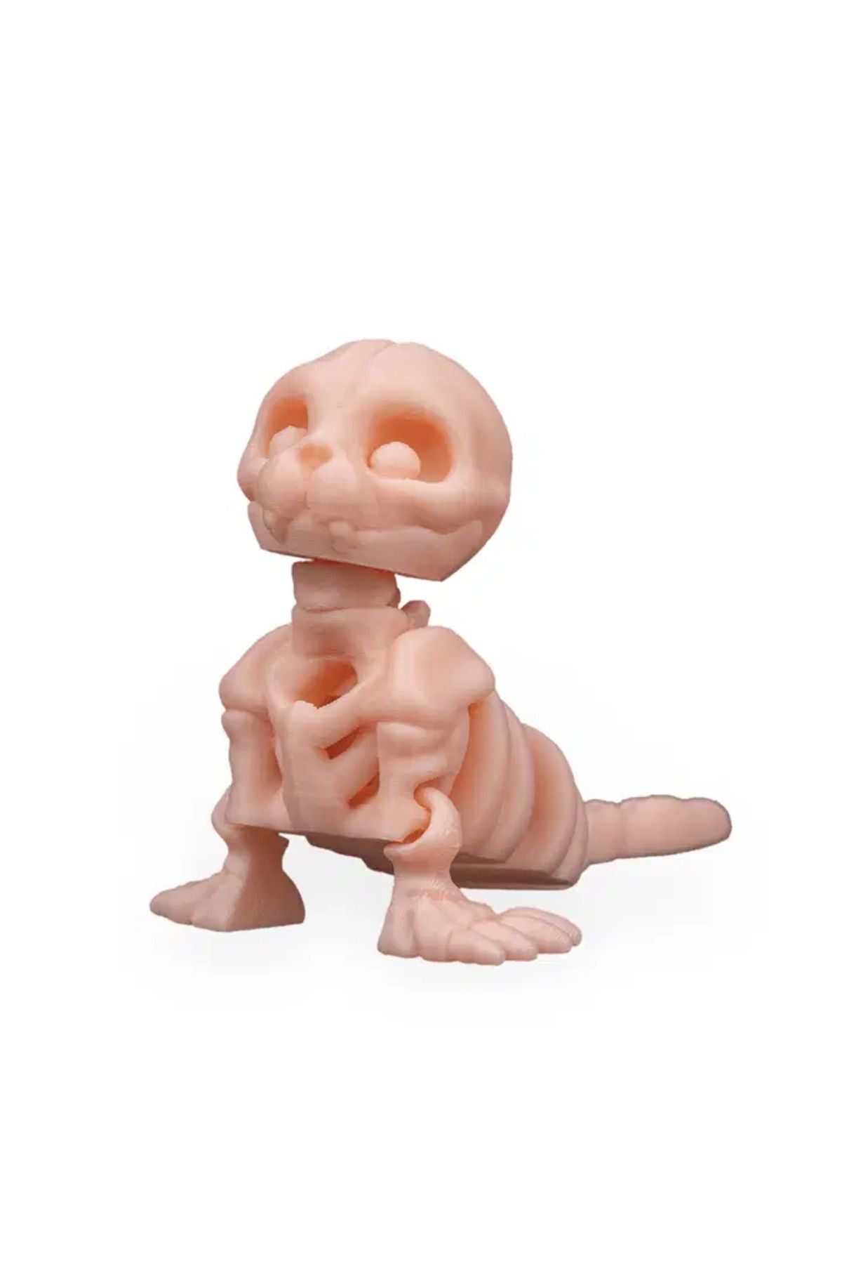 shop 3D Baskı İskelet Su Samuru Figürü - Gotik Tarz Koleksiyonluk Mini Heykel