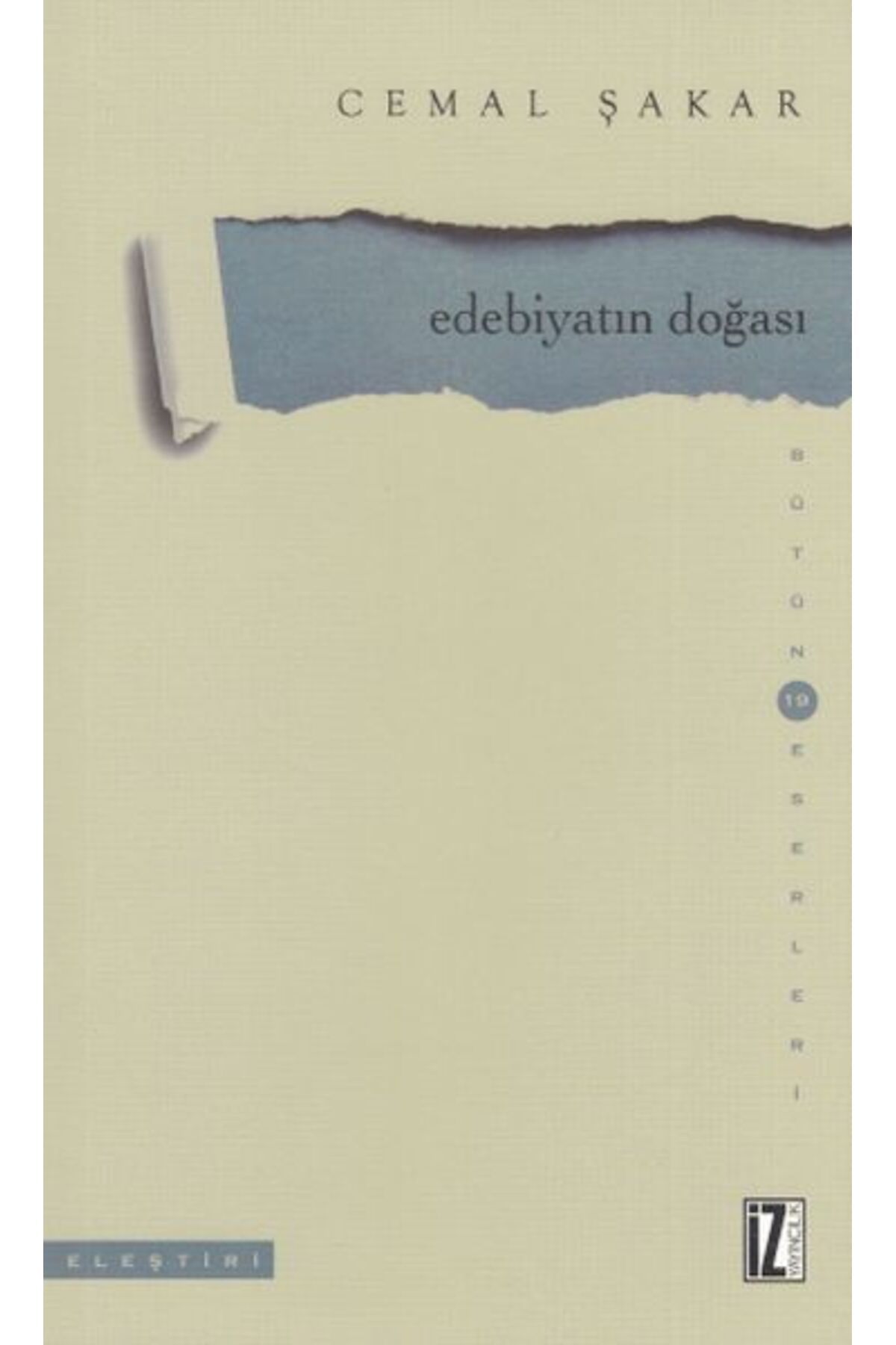 İz Yayıncılık Edebiyatın Doğası