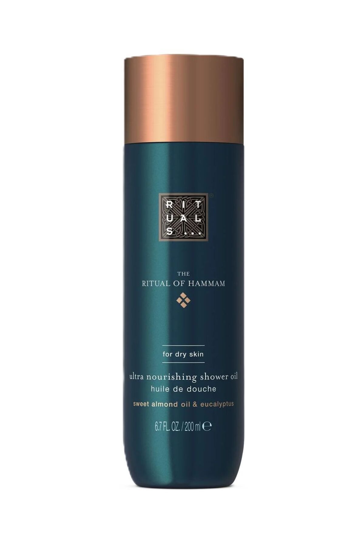 Rituals The Ritual of Hammam Duş Yağı 200ml, Hassas ve Kuru Ciltler İçin