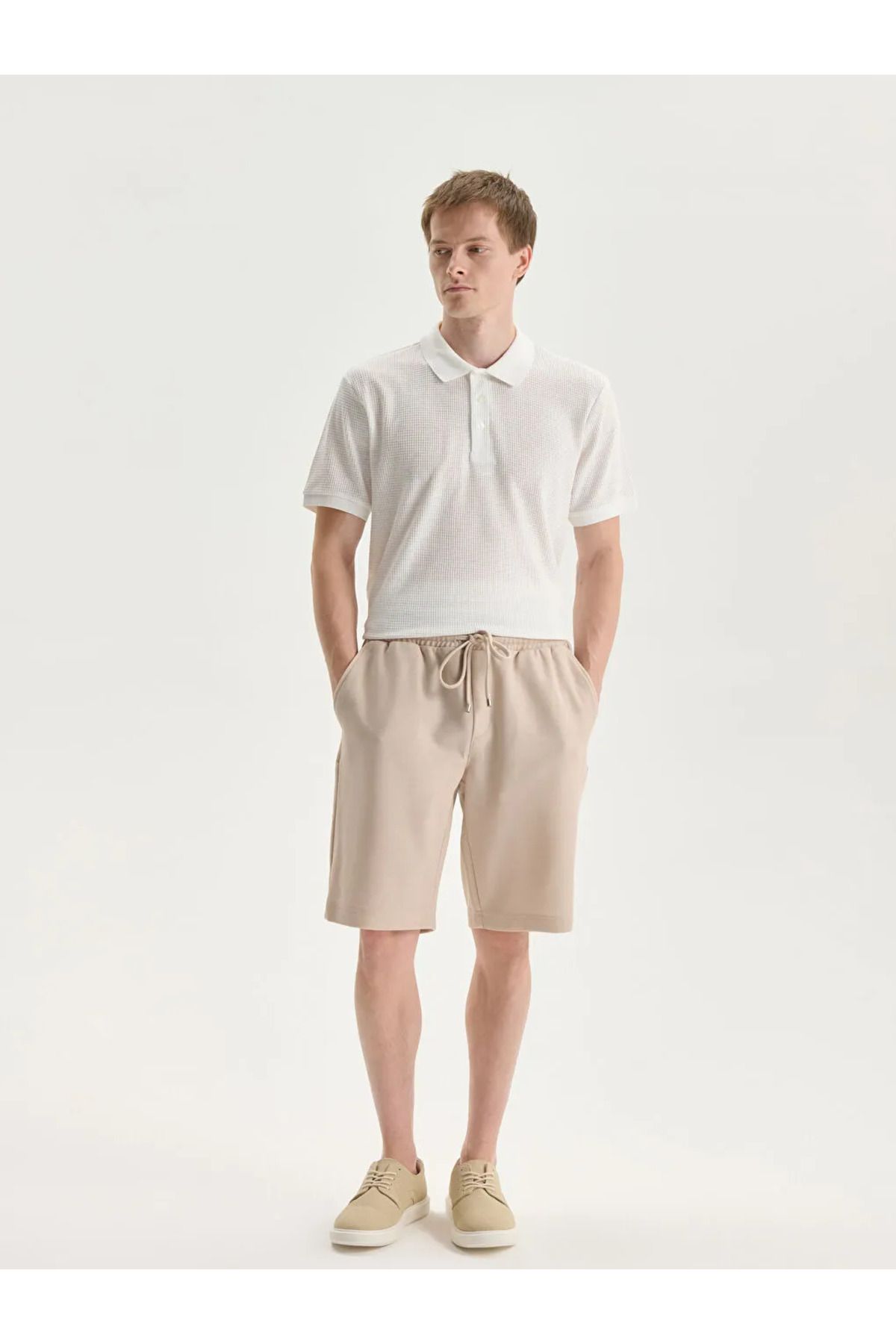 LC Waikiki LCW Vision Siyah Slim Fit Erkek Şort