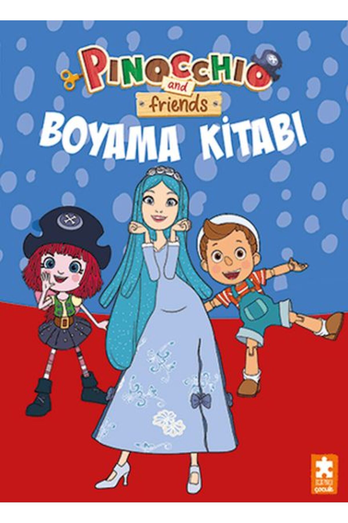 Eksik Parça Yayınları Pinocchio and Friends - Boyama Kitabı 2