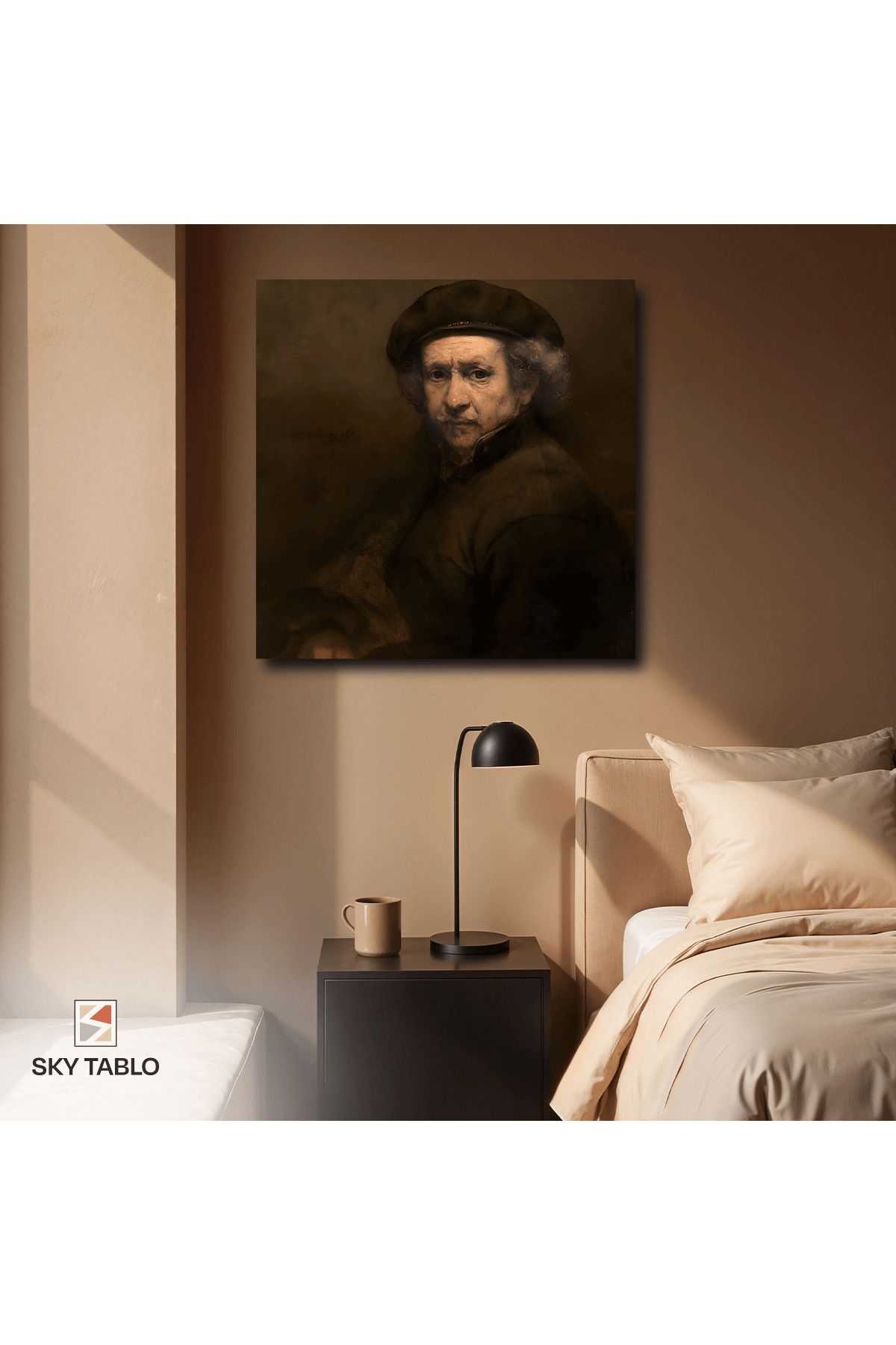 Home Rembrandt Portresi Kanvas Tablo