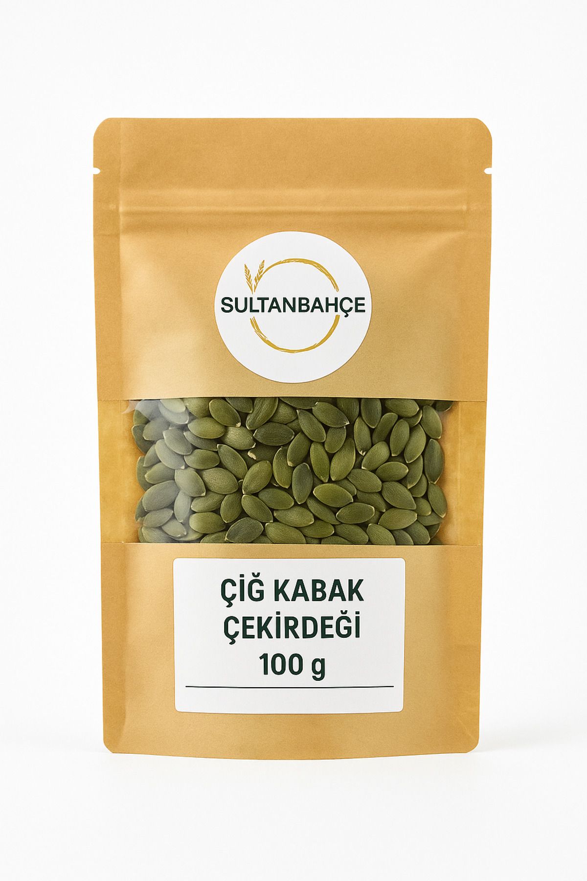 sultanbahçe Çiğ Kabak Çekirdeği 100 g | Kabuksuz – Tuzsuz – Doğal Protein ve Lif Kaynağı – Sağlıklı Atıştırmalık