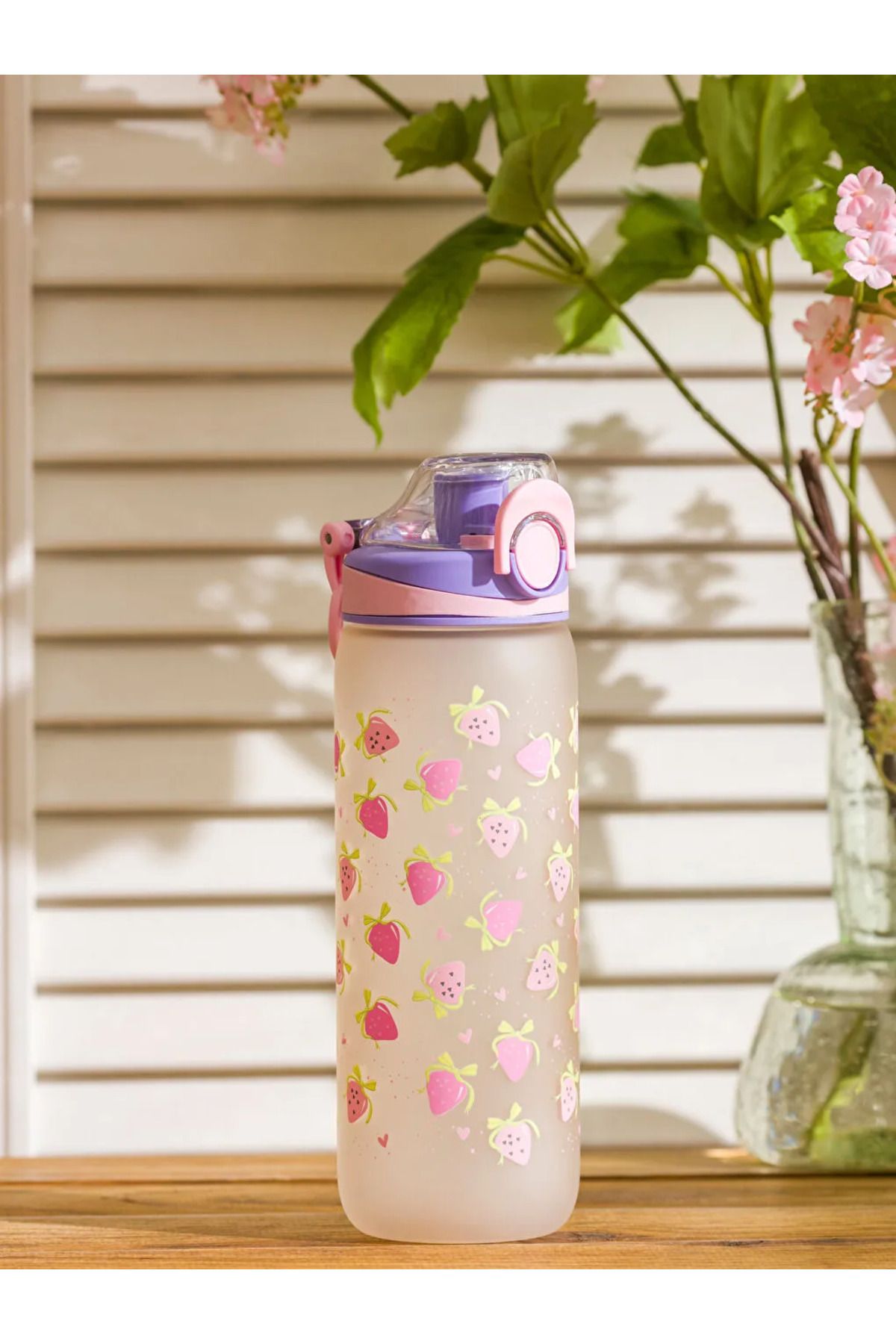 LC Waikiki LCW ACCESSORIES Karışık Baskılı Kapaklı Suluk 630 Ml