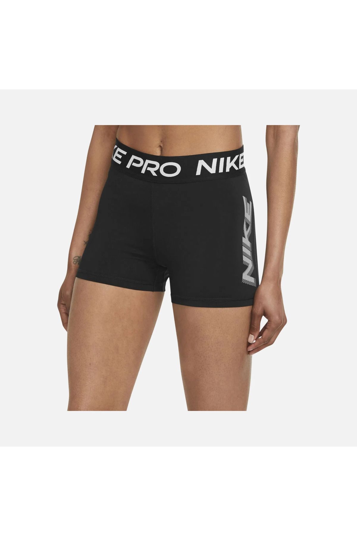 Nike Pro Dri-Fit Trim Graphic 8 cm Training Kadın Şort