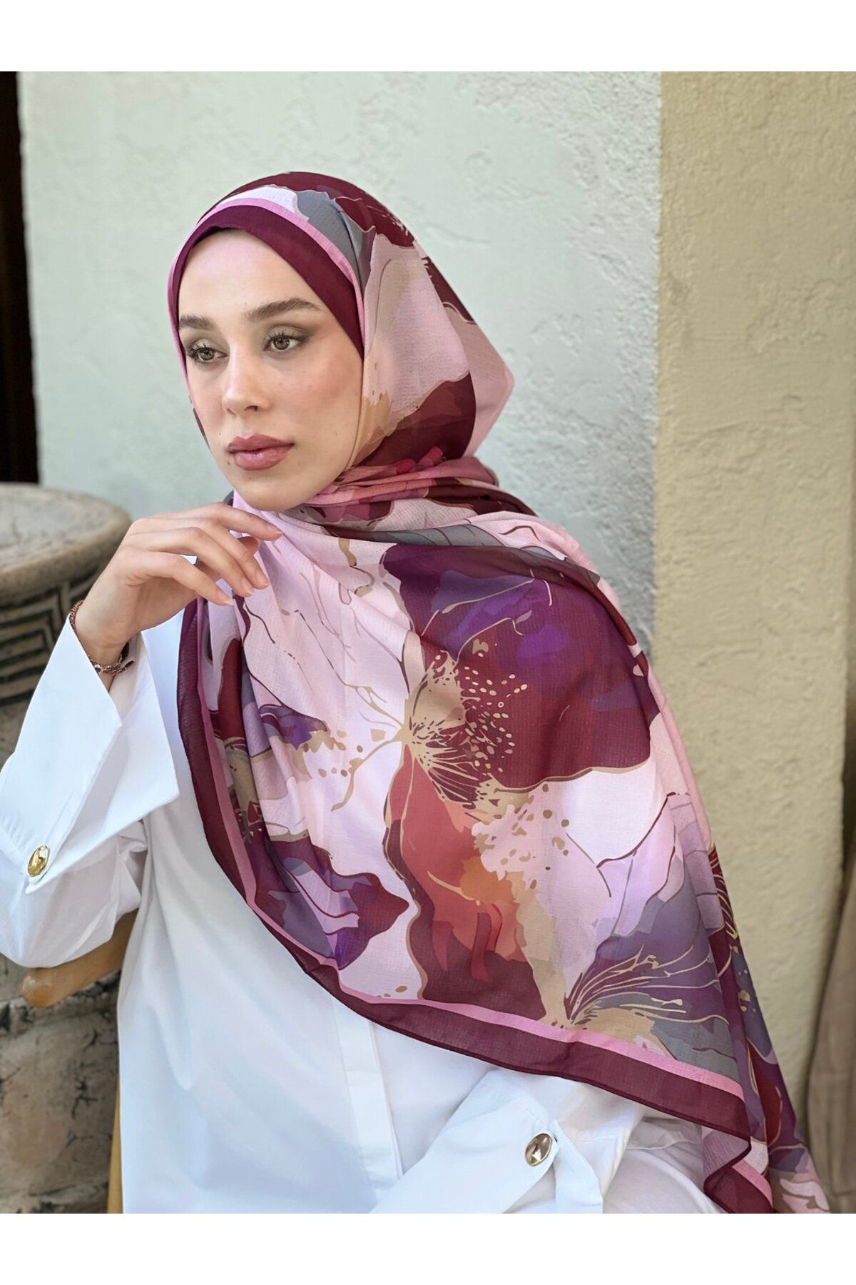 Modakaşmir Florica Desen Lina Şal