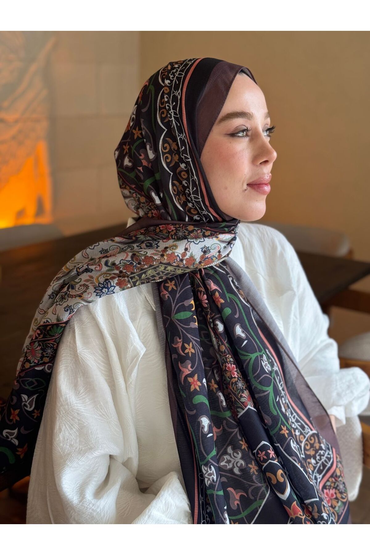 Modakaşmir Pıtrak Desen Lina Şal