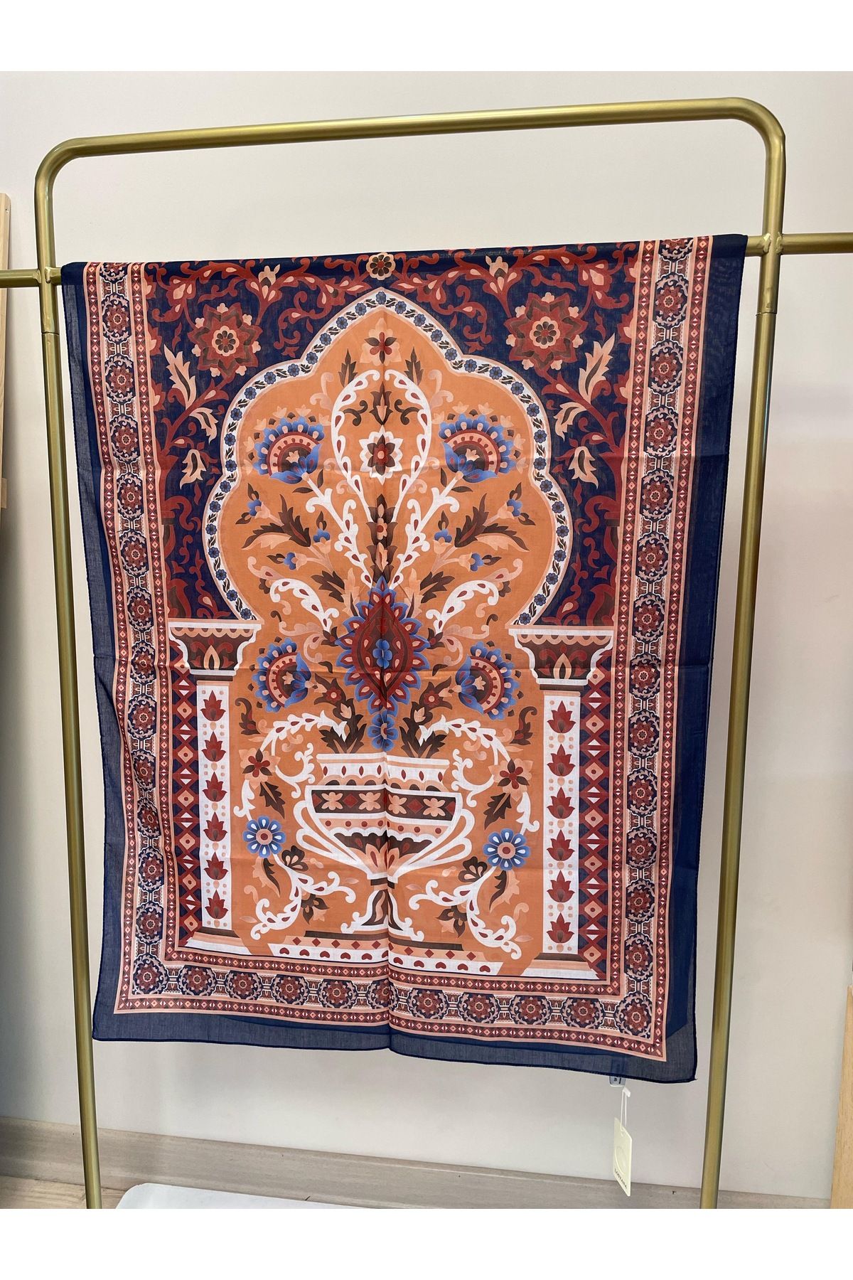 MENESSA Pamuk Soft Marrakech Desen Şal