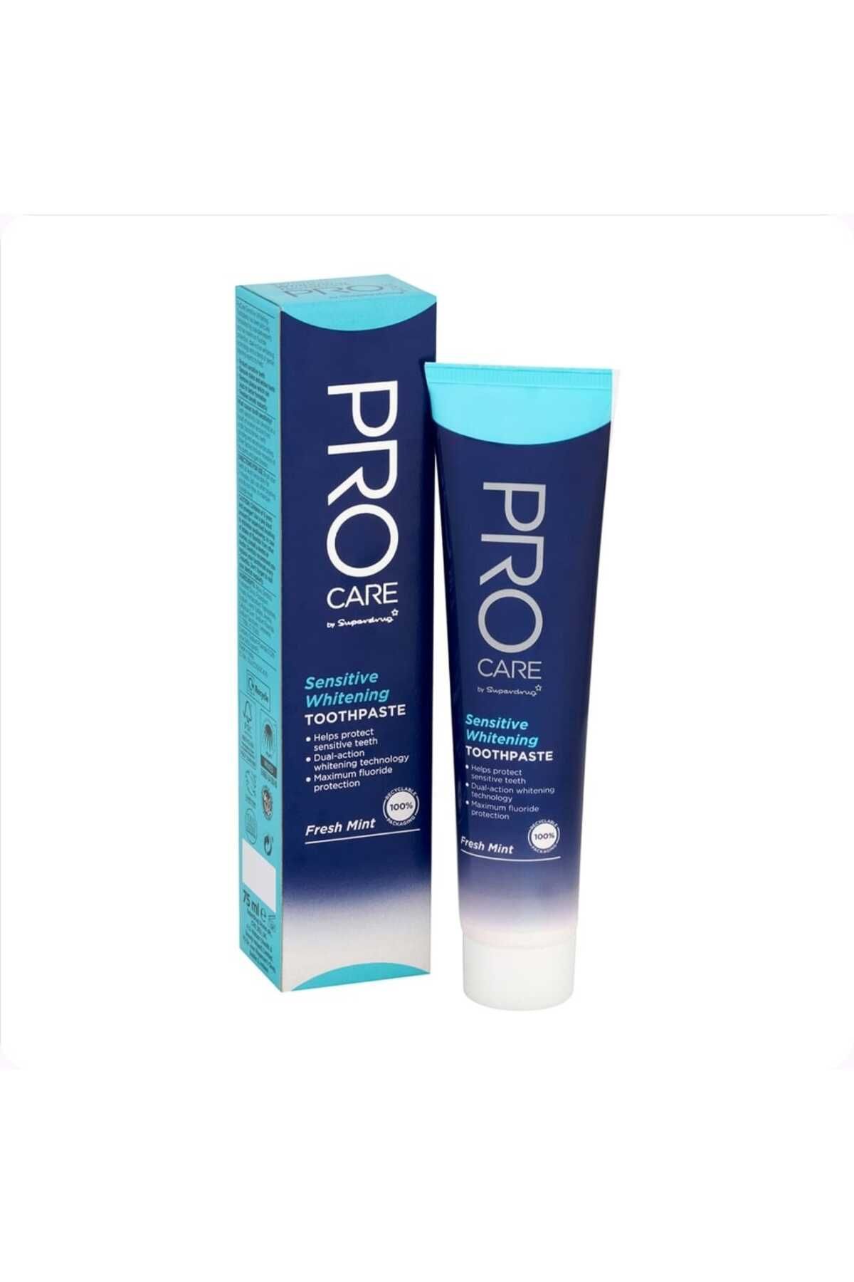 SUPERDRUG Procare Hassas Beyazlatıcı Diş Macunu 75 ml
