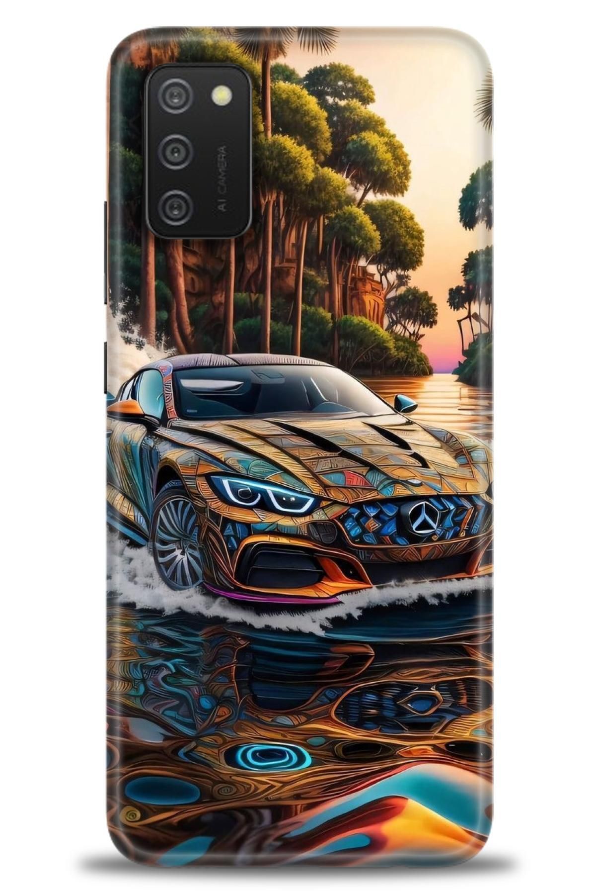 CooperTech Samsung Galaxy A03S İle Uyumlu HD Baskılı Desenli Silikon Kılıf - 577