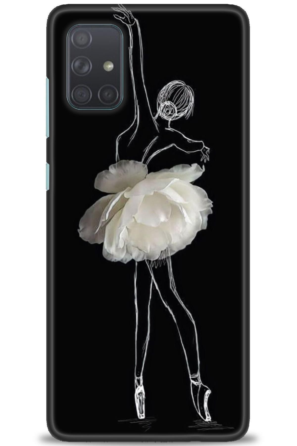 CooperTech Samsung Galaxy A71 İle Uyumlu HD Baskılı Desenli Silikon Kılıf - 757