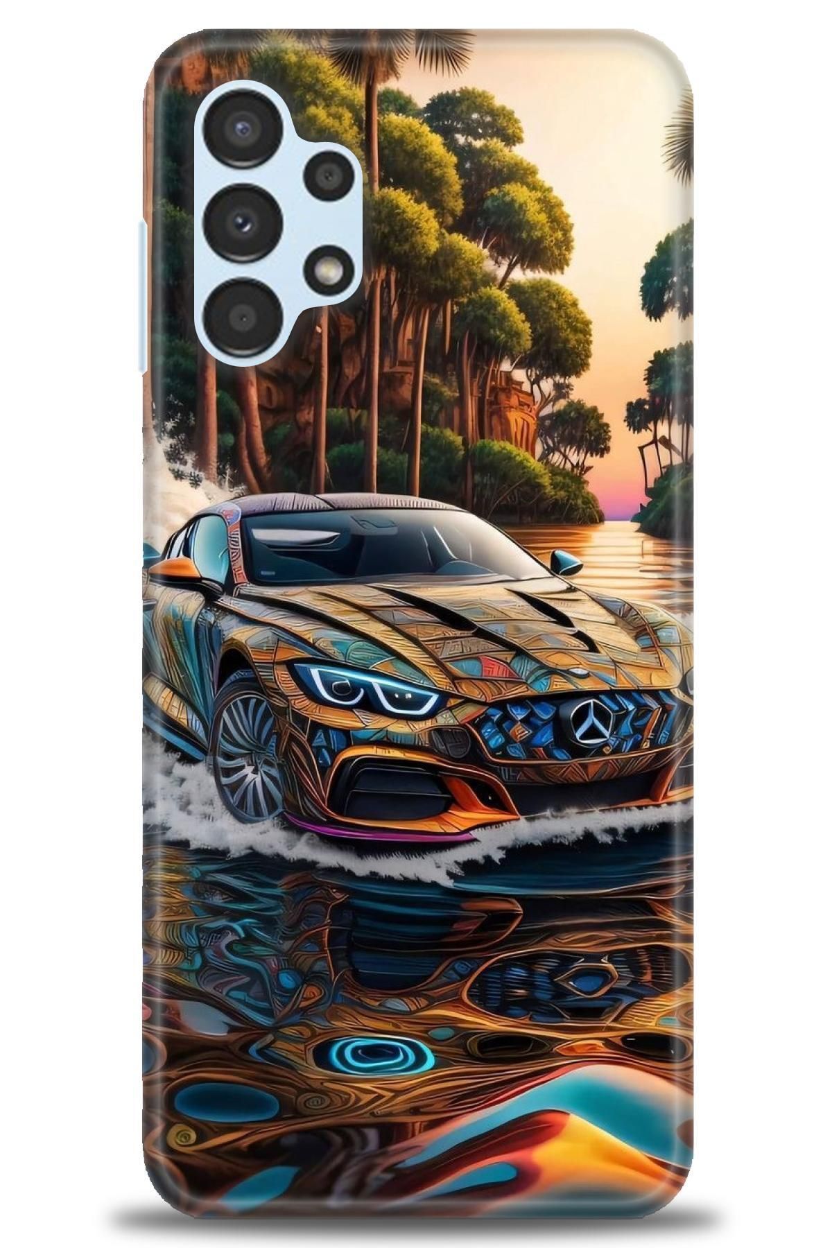 CooperTech Samsung Galaxy A13 4G İle Uyumlu HD Baskılı Desenli Silikon Kılıf - 577