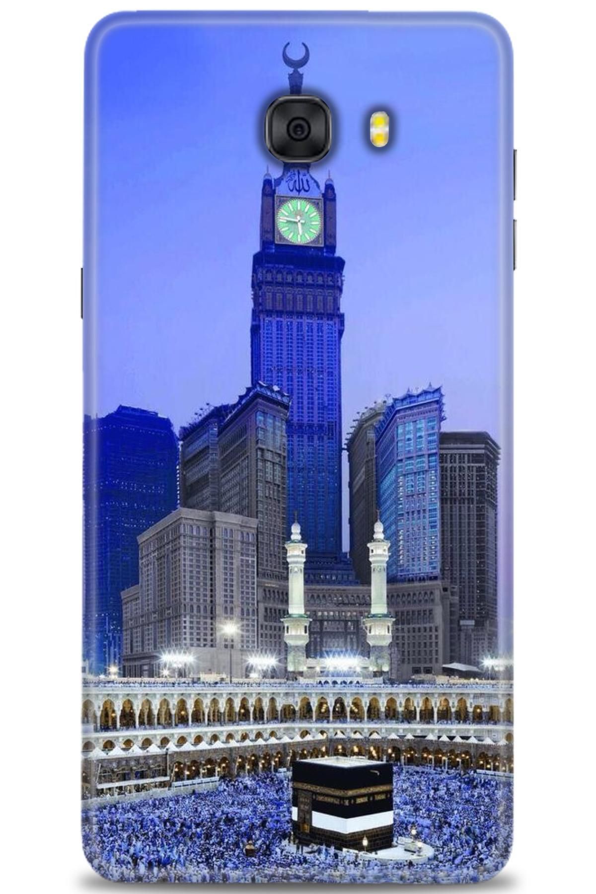 CooperTech Samsung Galaxy C9 Pro İle Uyumlu HD Baskılı Desenli Silikon Kılıf - 1062