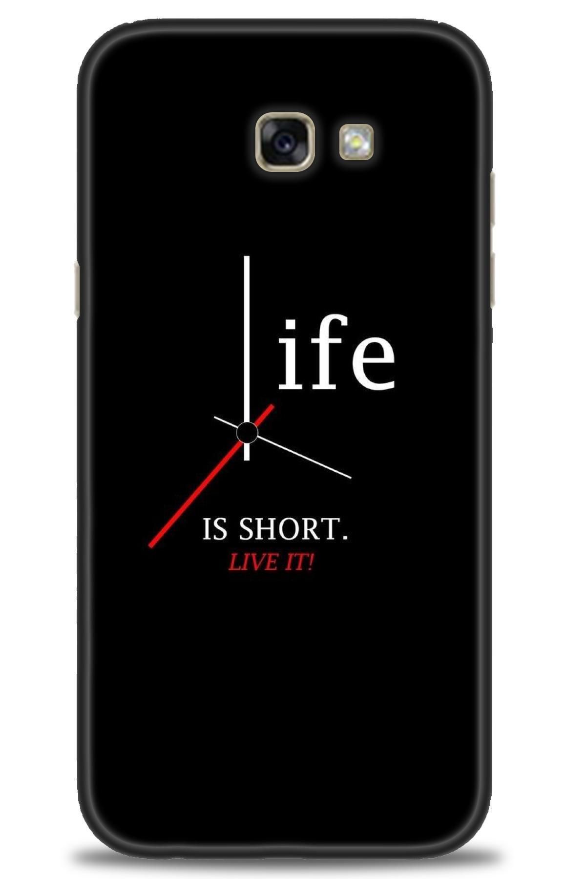 CooperTech Samsung Galaxy A7 2017 İle Uyumlu HD Baskılı Desenli Silikon Kılıf - 478
