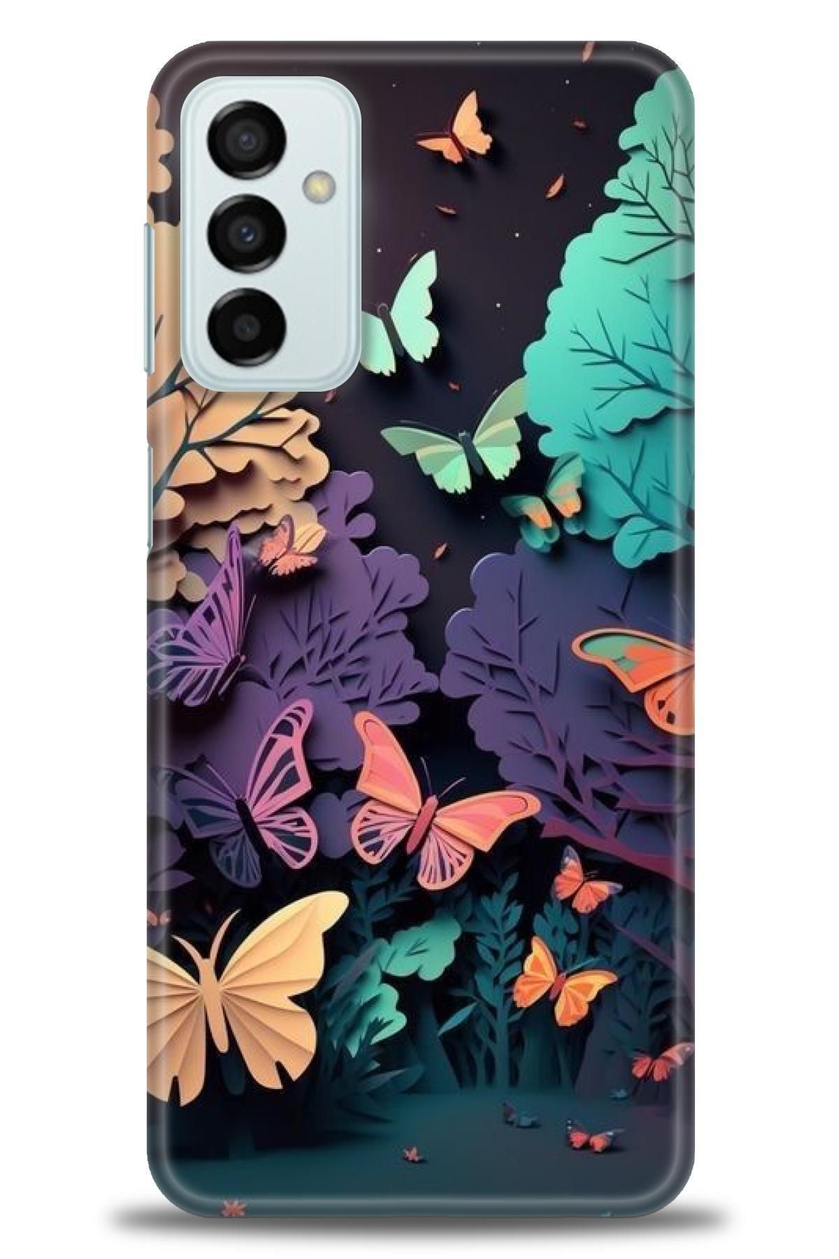 CooperTech Samsung Galaxy M13 İle Uyumlu HD Baskılı Desenli Silikon Kılıf - 522