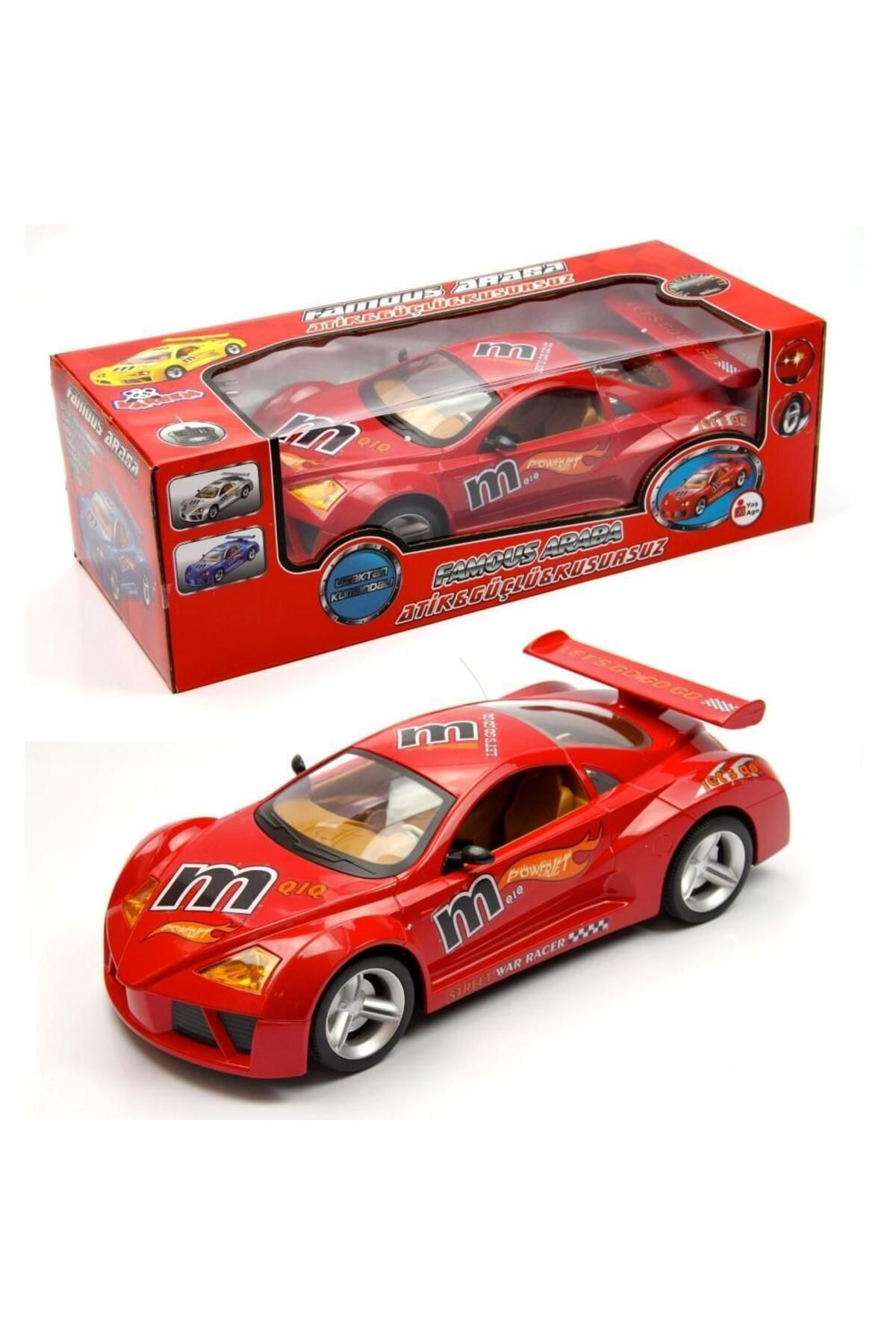 merland benvecocuk Uzaktan Kumandalı Ff 1:18 Şarjli Famous Araba4 Renk - G03005R (Lisinya)